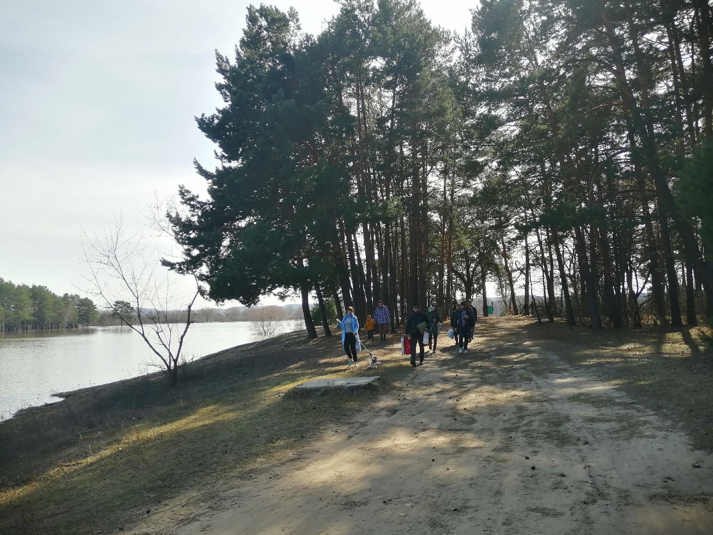 Протвино, перемены, отдых, карьер, весна, вода