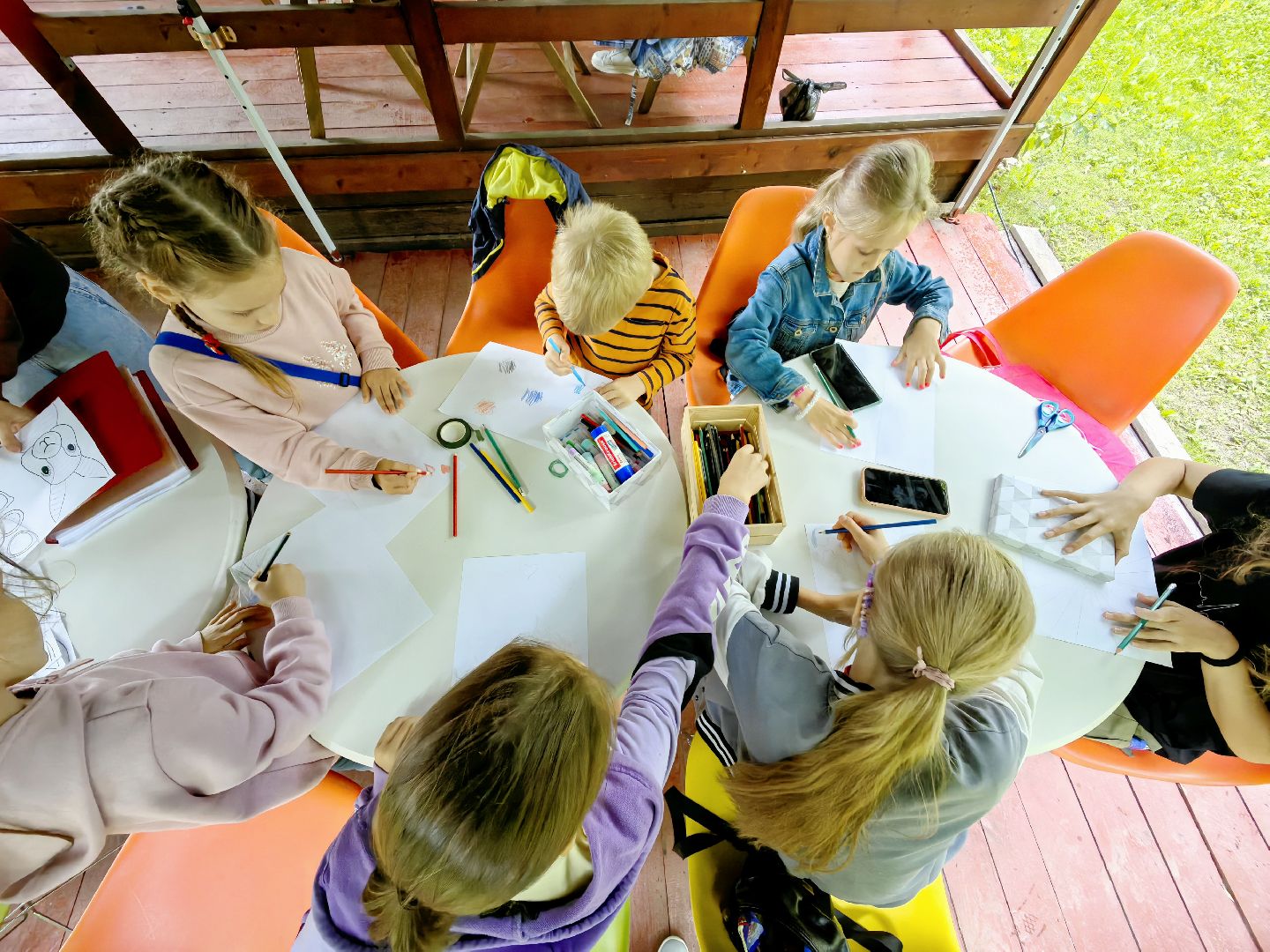 мастер класс, парк, юные жители, щёлково,