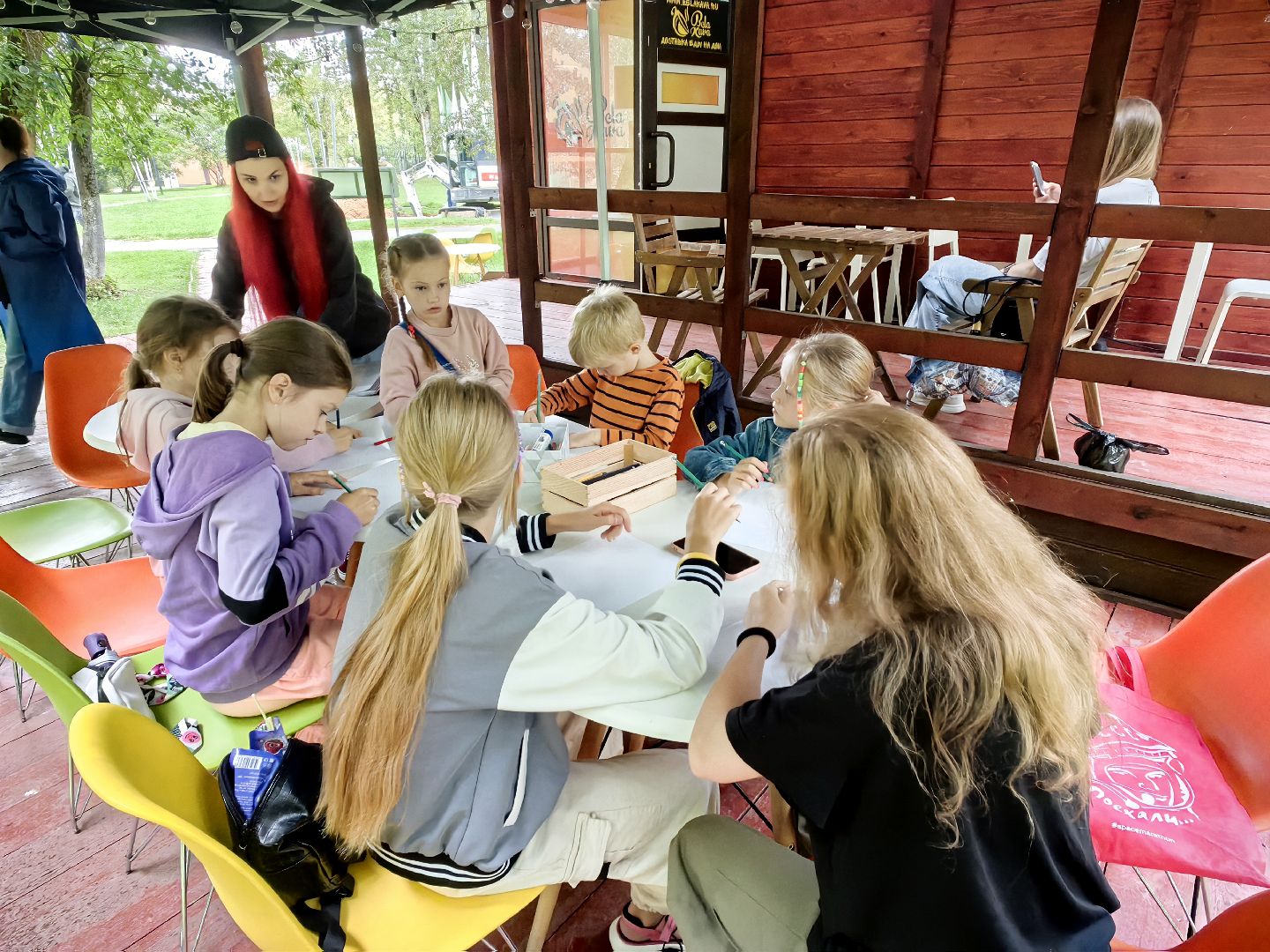 мастер класс, парк, юные жители, щёлково,