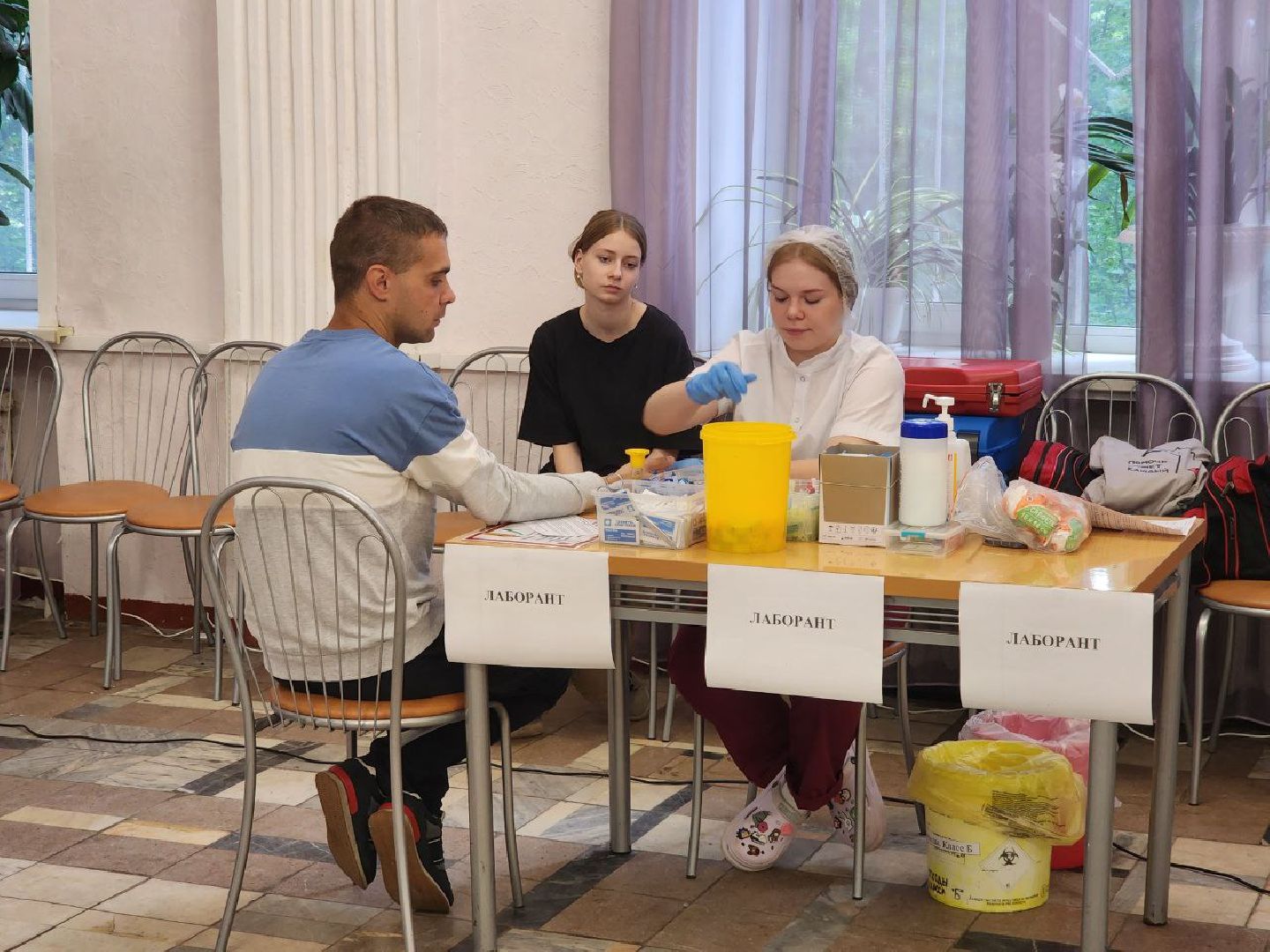 Солнечногорск, Донорская акция, Жители округа, сдача крови, я донор,