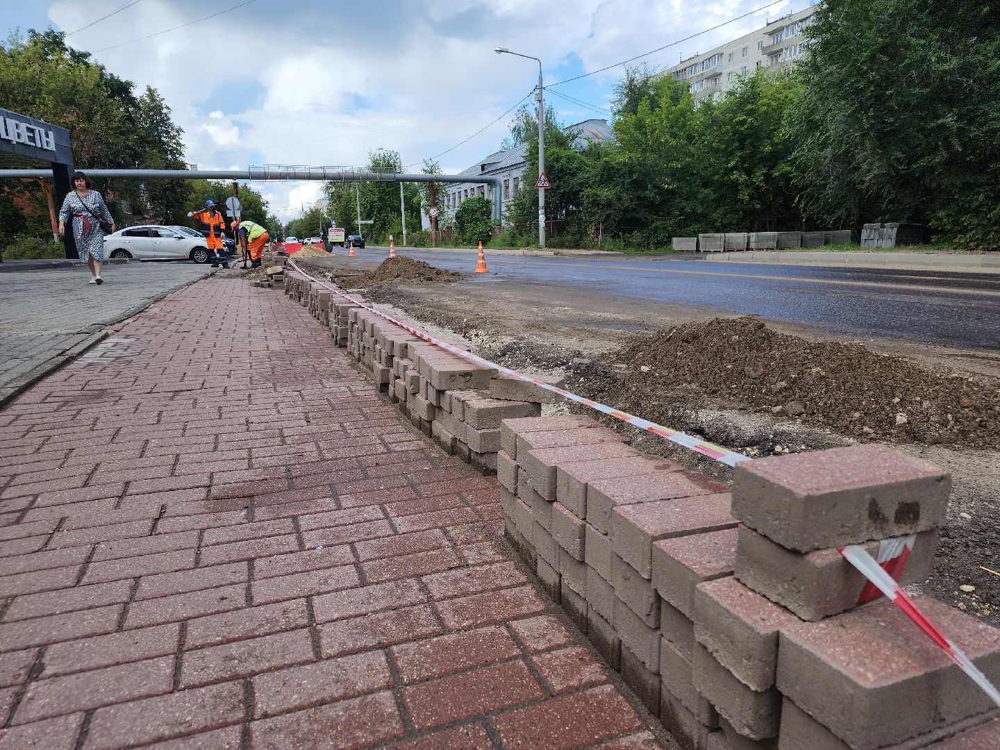ремонт дорог, орехово-зуевский округ,
