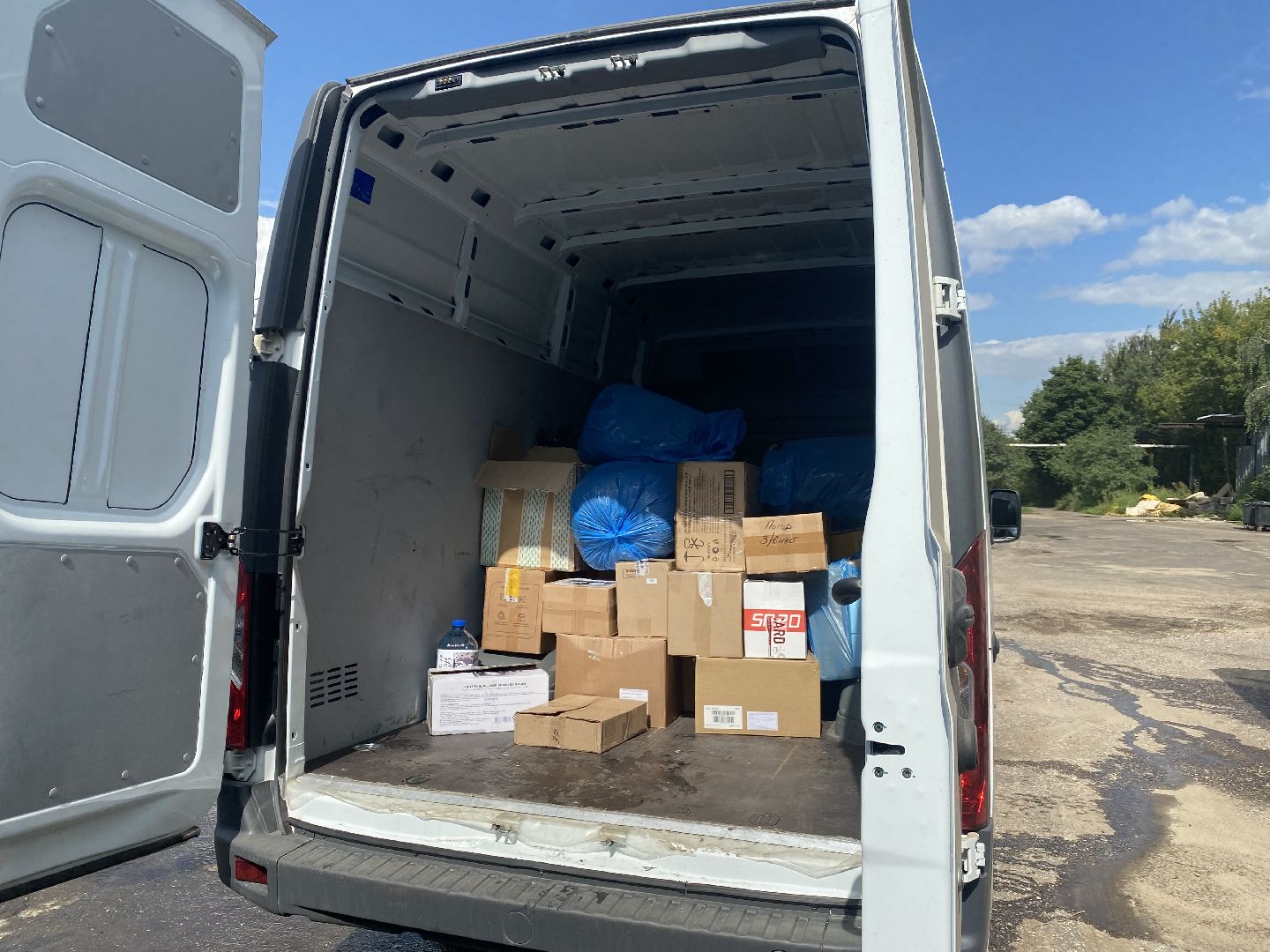 Гуманитарная помощь, Домодедово, Помощь Курску, Волонтеры Подмосковья, Подмосковье, МАП 3, Автопредприятие,