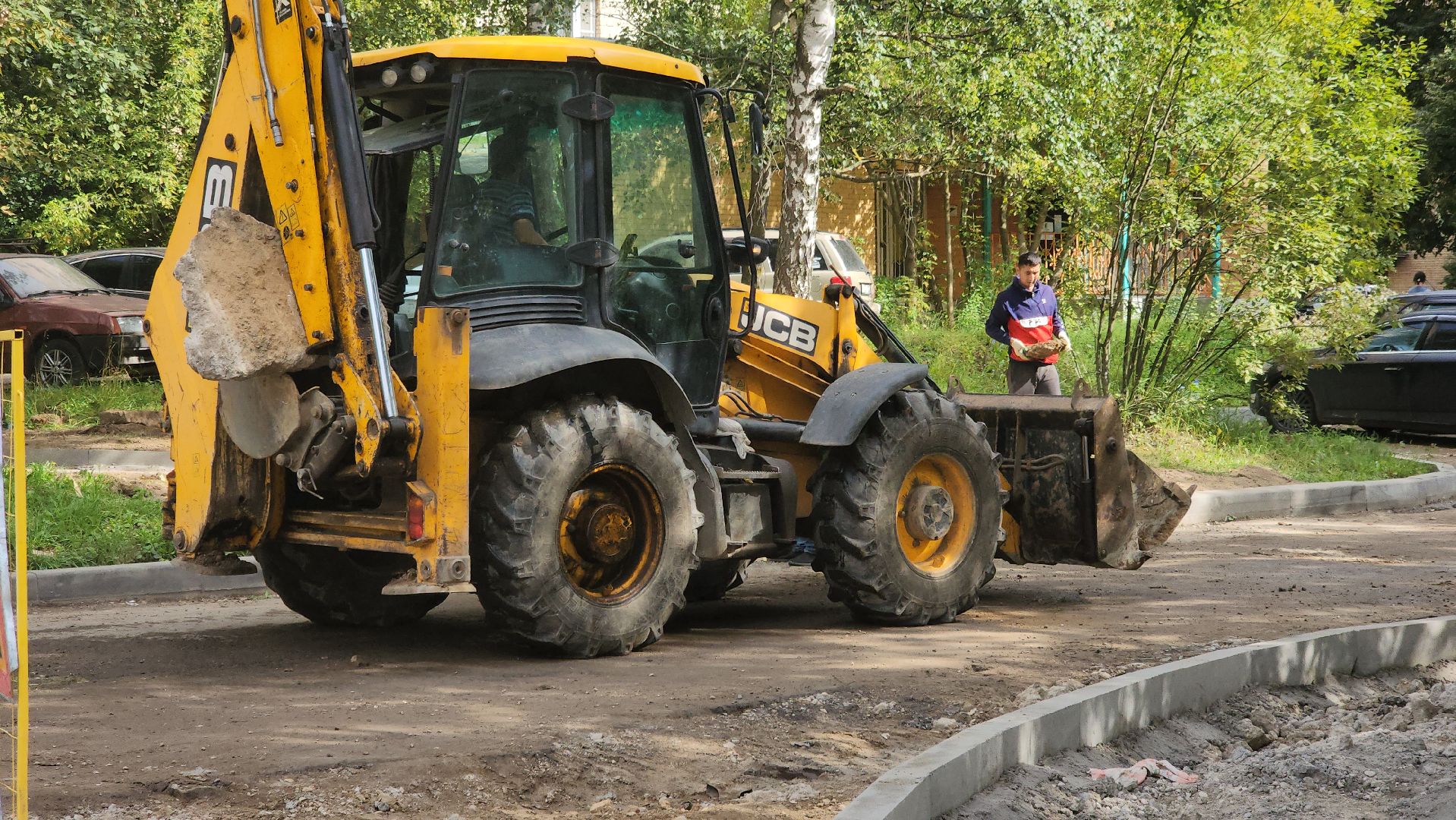 долгопрудный, дорожная подушка, укладка асфальта, ремонт дорог, Улица Молодежная, жк бригантина,