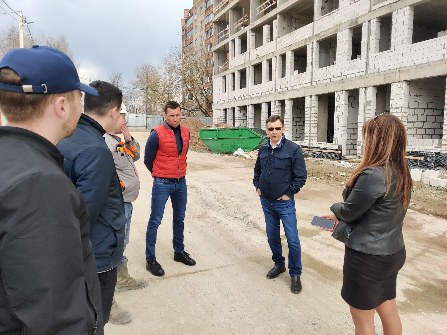 Красноармейск, строительство, депутат Легков, дом для переселения