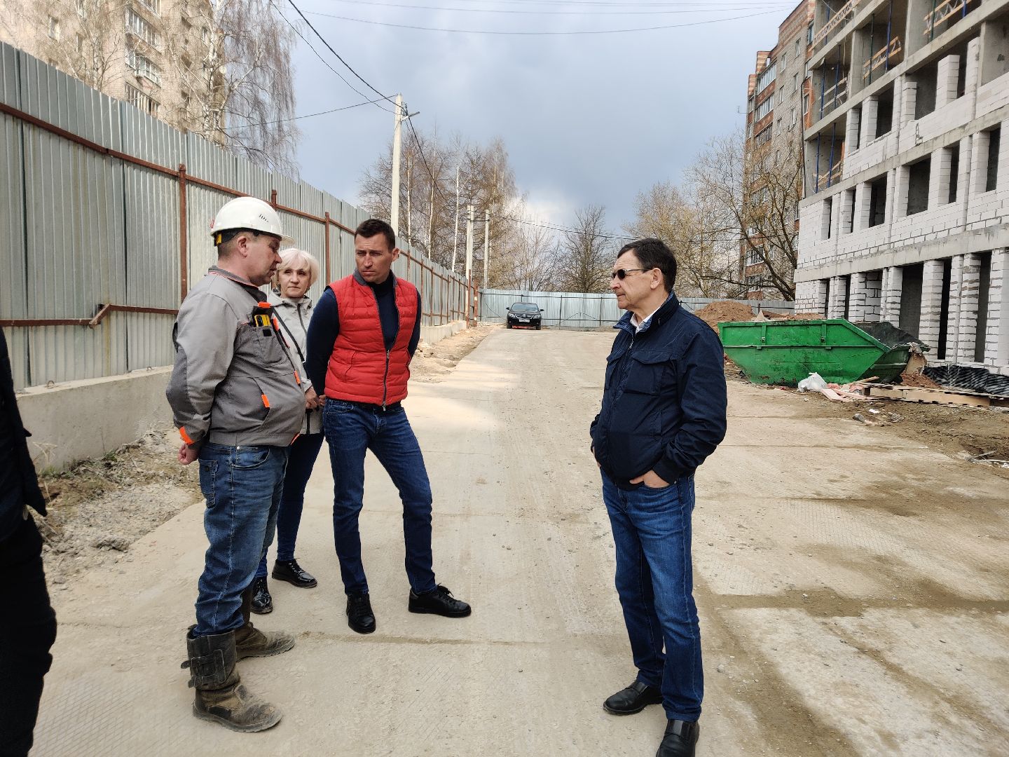 Красноармейск, строительство, депутат Легков, дом для переселения