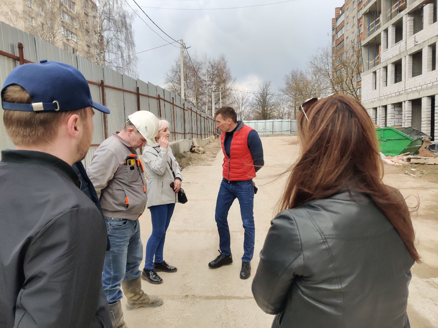 Красноармейск, строительство, депутат Легков, дом для переселения