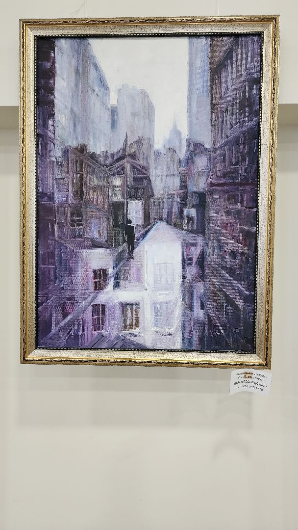 художественная выставка, живопись, художник-педагог, море, картины маслом, детское творчество, пейзаж,