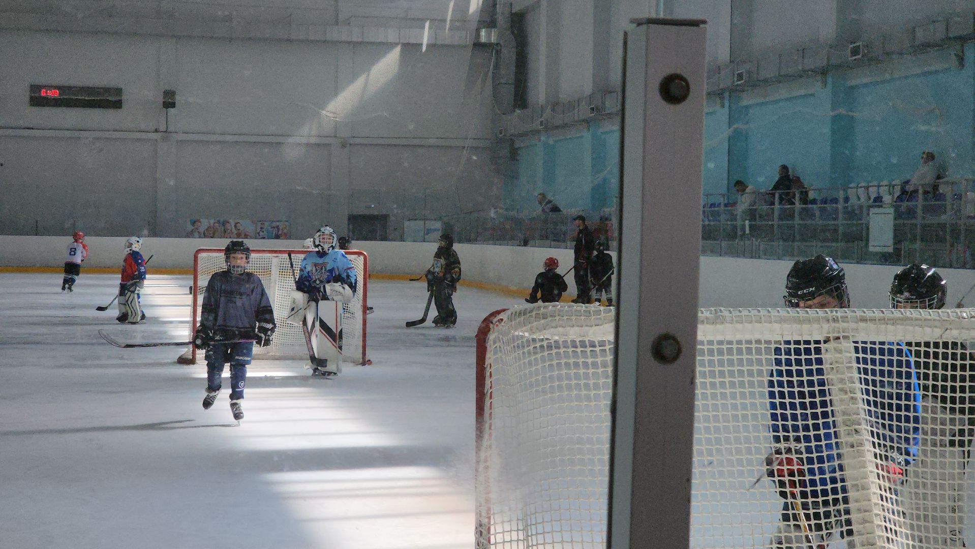 фск салют, ледовая арена, капитальный ремонт, разметка поля,