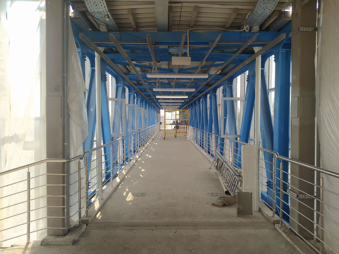 Дедовск, переход, надземный переход, благоустройство.