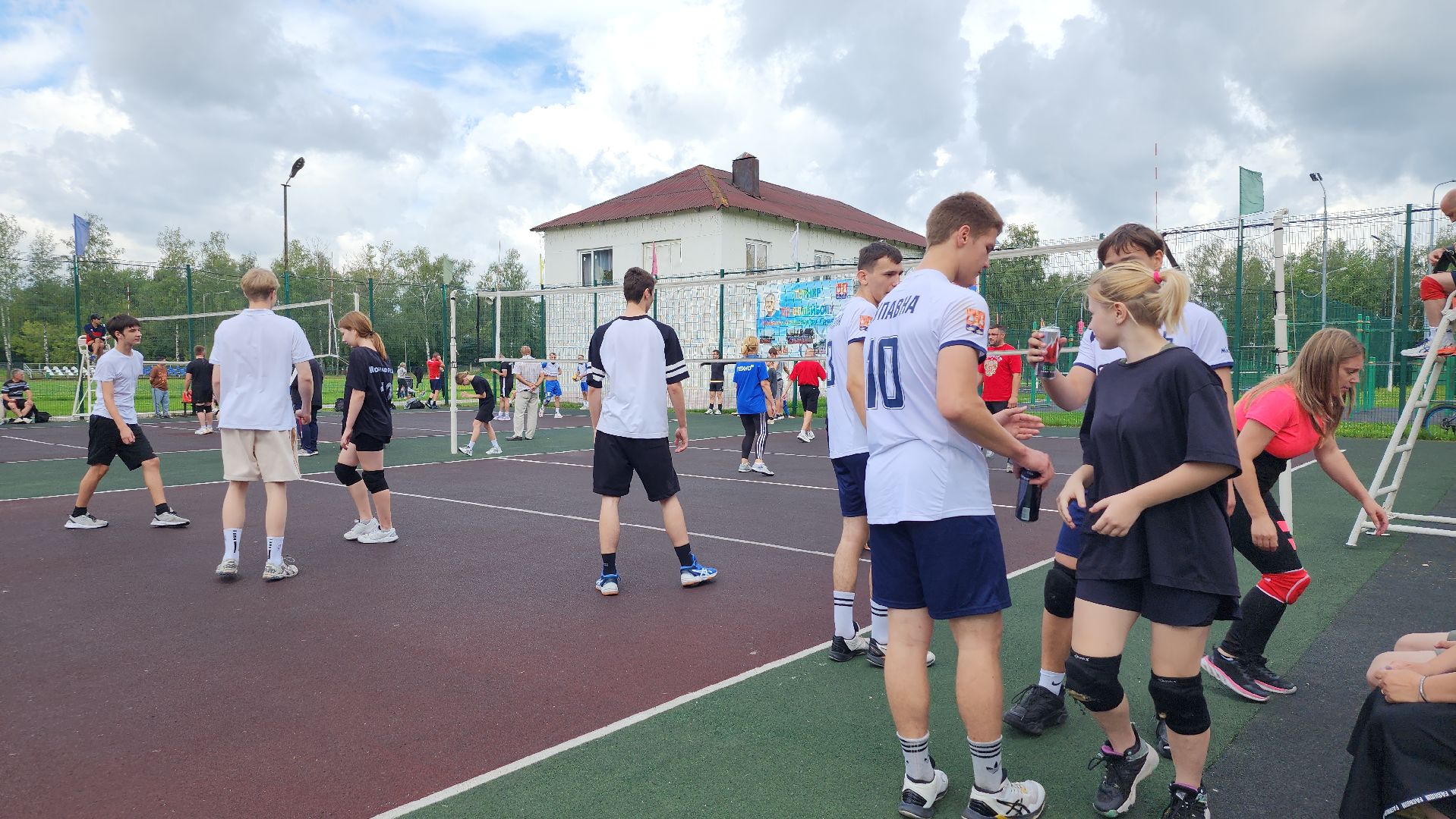 турнир по волейболу, день физкультурника, Старая Купавна, Богородский городской округ,