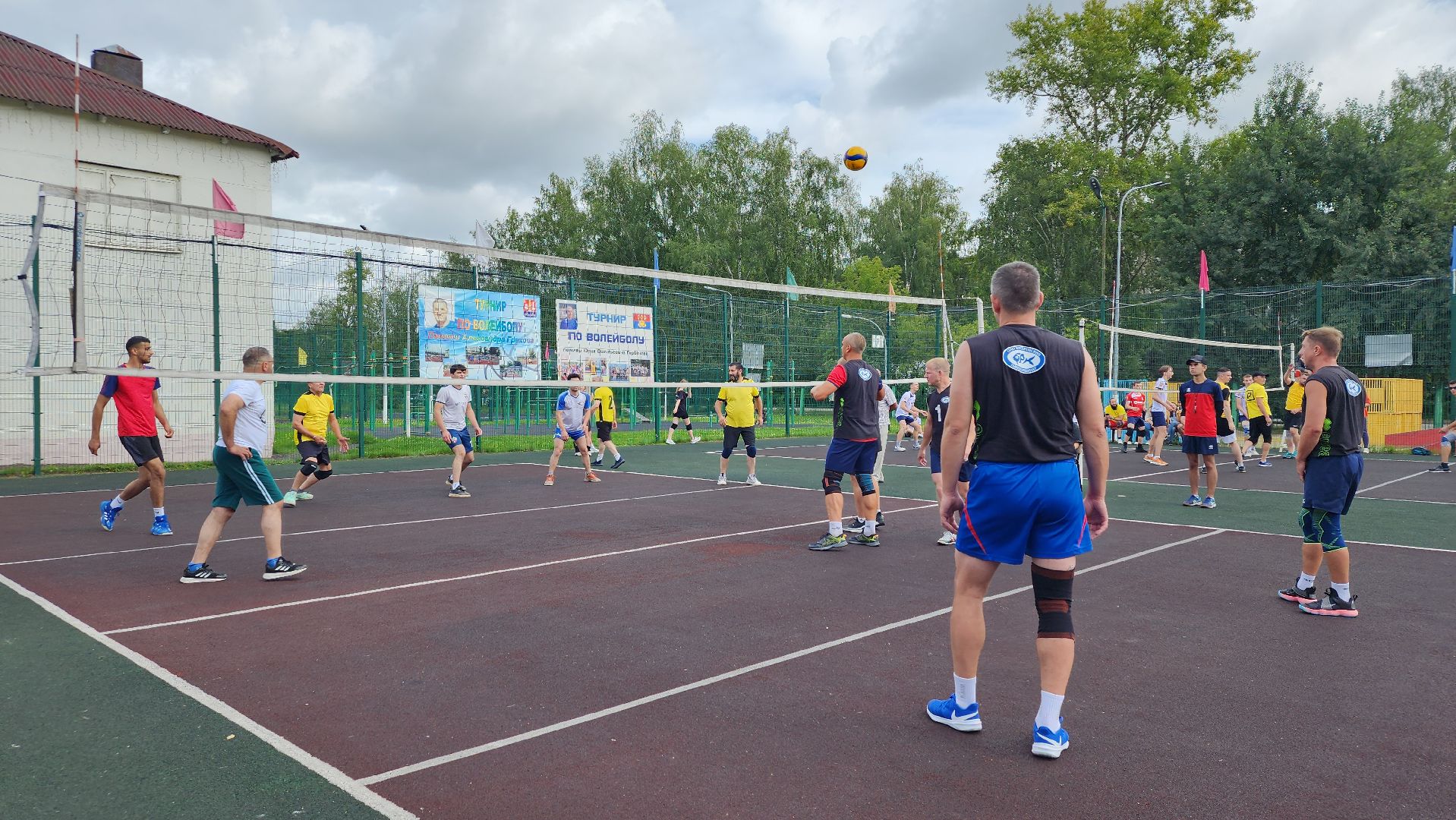 турнир по волейболу, день физкультурника, Старая Купавна, Богородский городской округ,