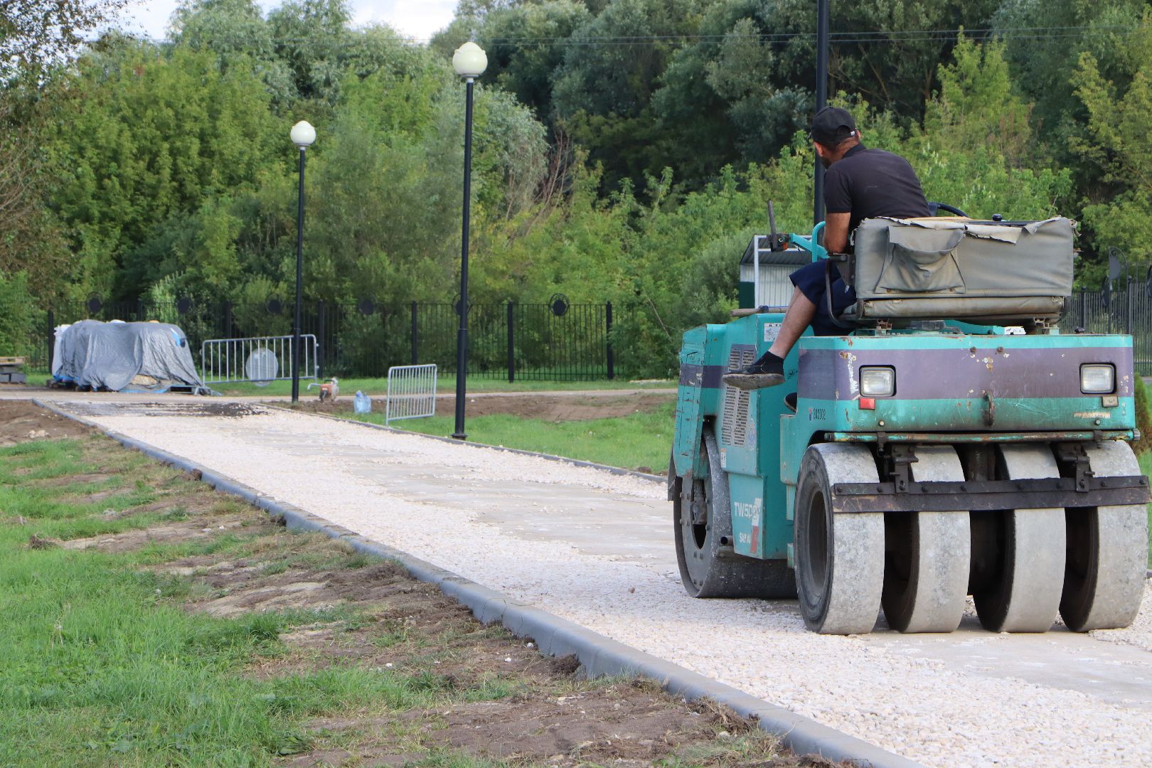 Парк Серебряный, Серебряные Пруды, Парки Подмосковья, ремонт, велодорожка, 100 лет Серебряно-Прудскому району,