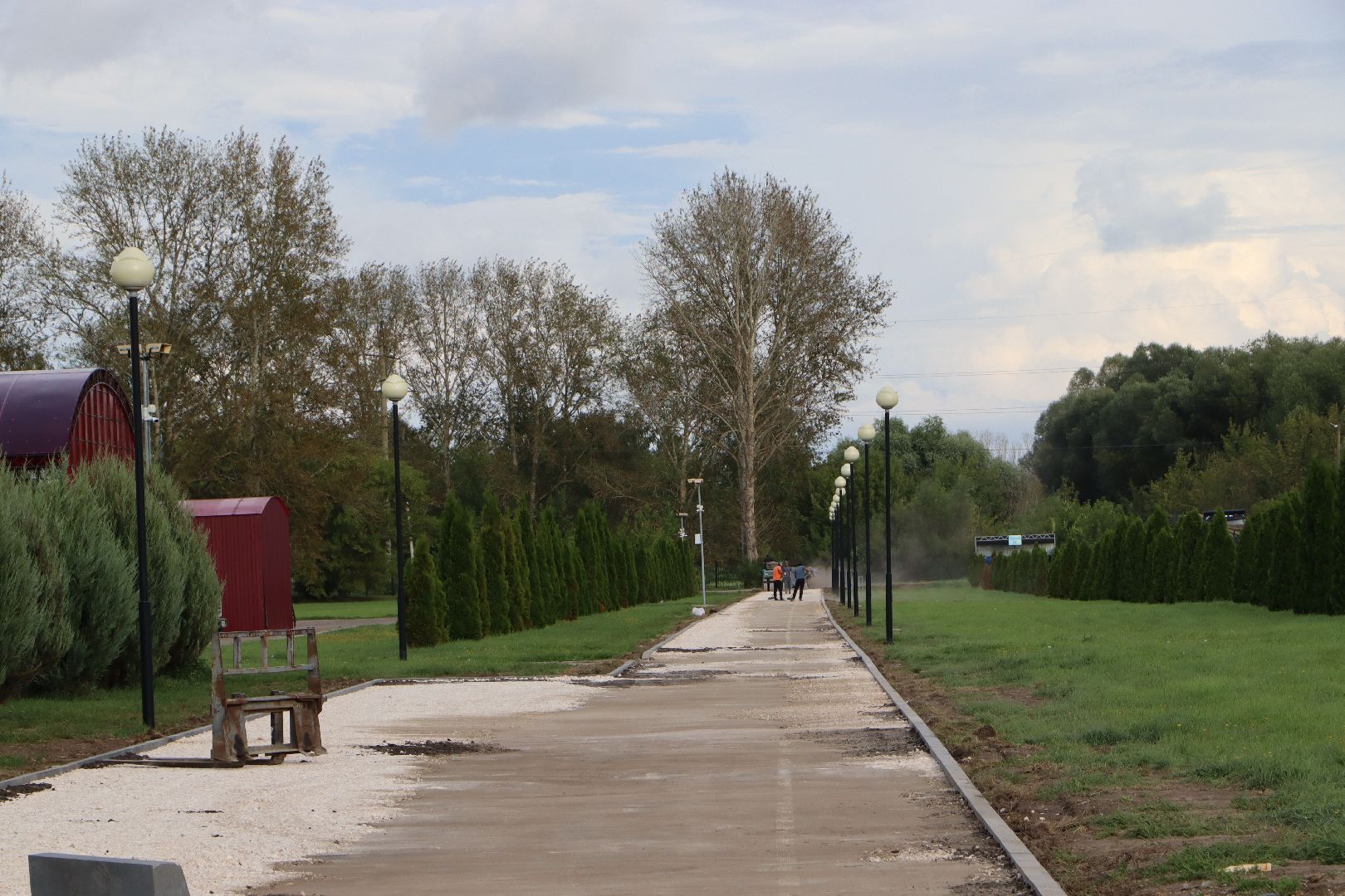 Парк Серебряный, Серебряные Пруды, Парки Подмосковья, ремонт, велодорожка, 100 лет Серебряно-Прудскому району,