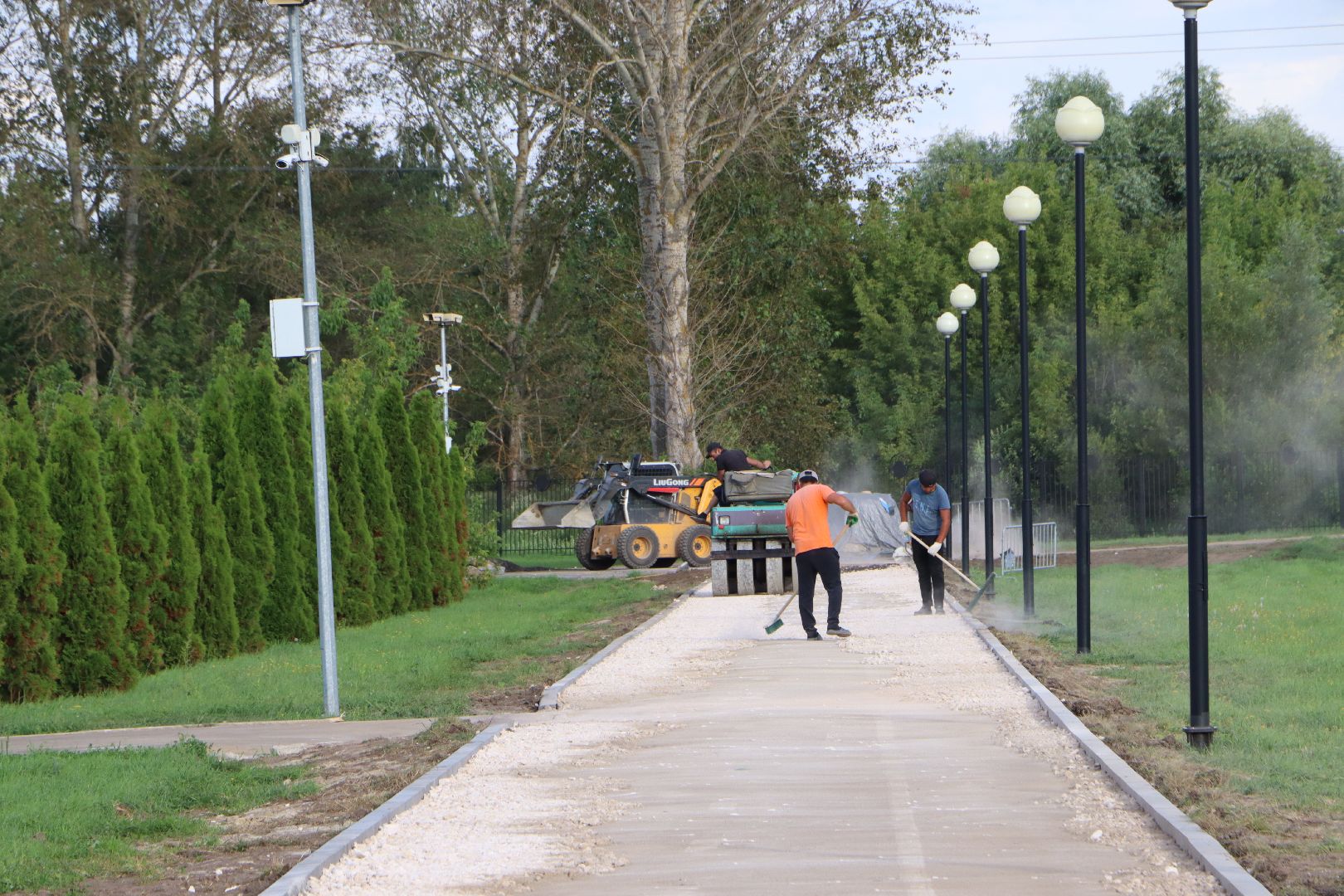 Парк Серебряный, Серебряные Пруды, Парки Подмосковья, ремонт, велодорожка, 100 лет Серебряно-Прудскому району,