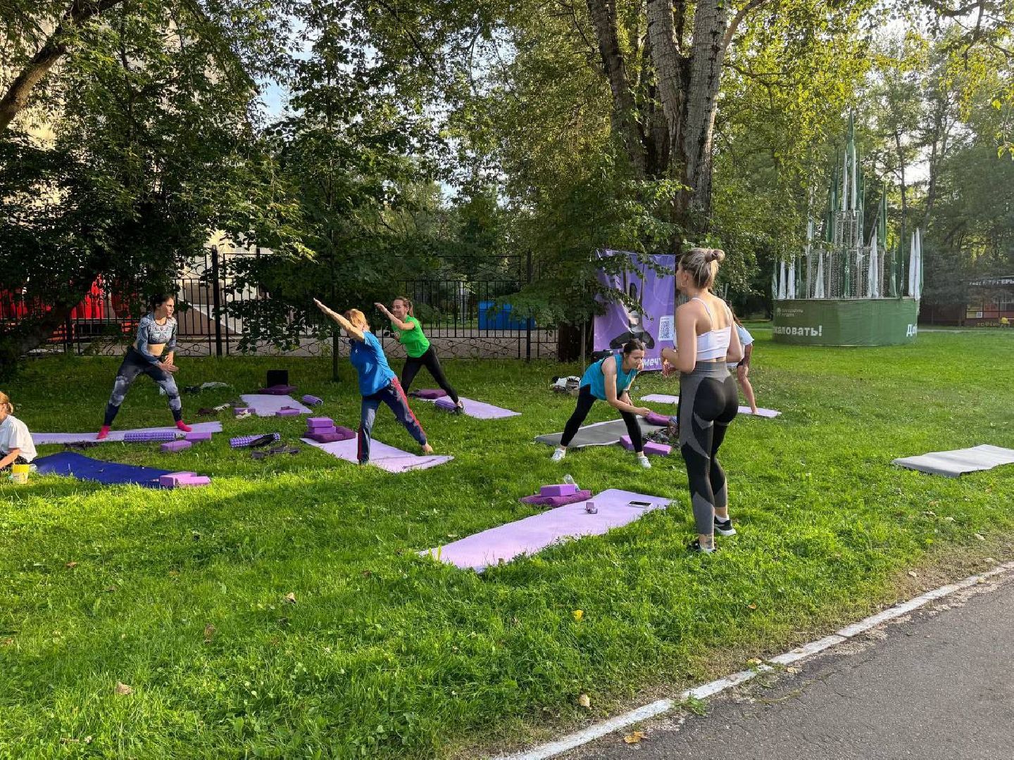 день физкультурника, парк, спорт, забег, тренировка,