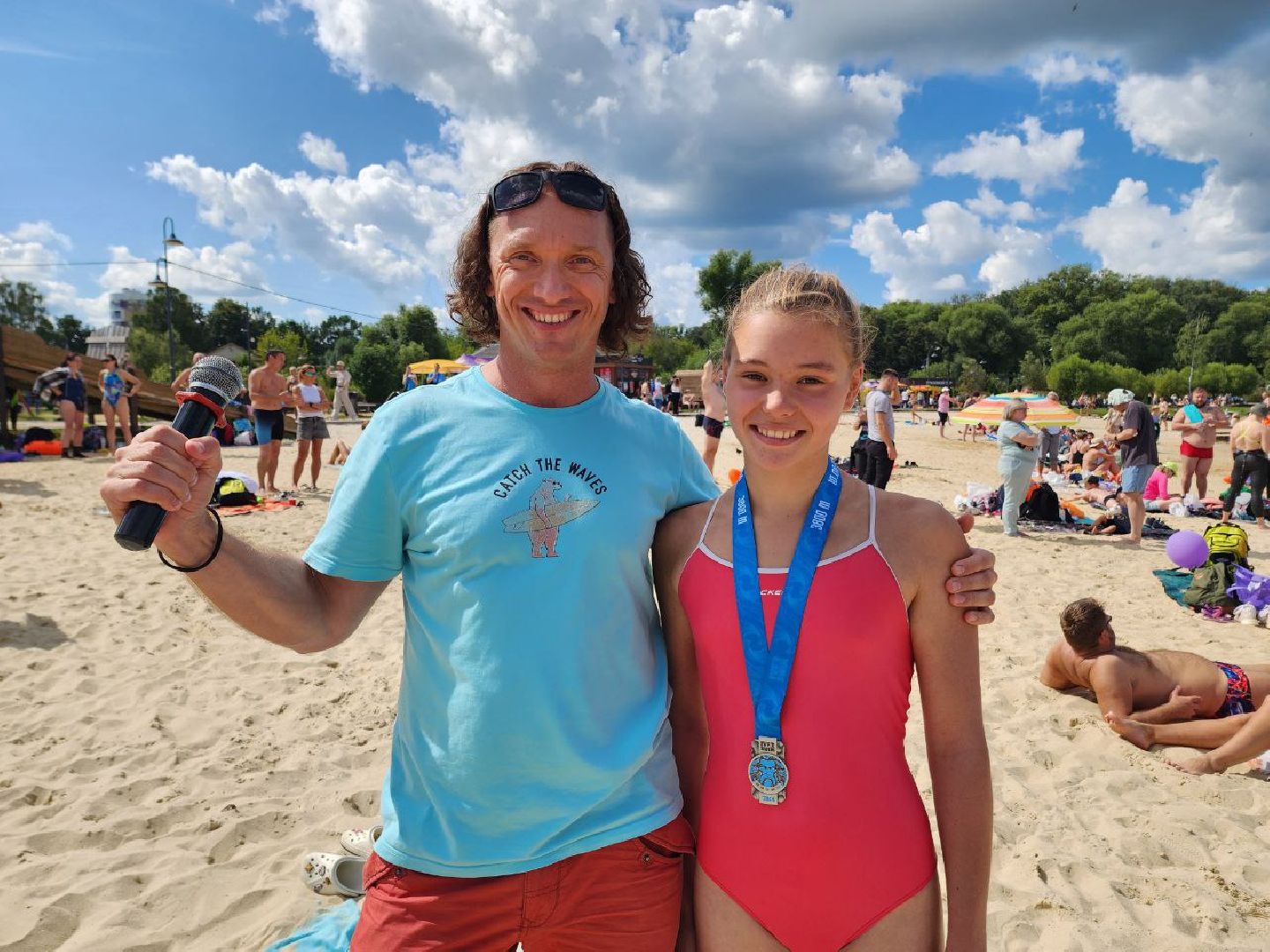 Солнечногорск, Заплыв, Озеро Сенеж, Соревнования, Награждение,