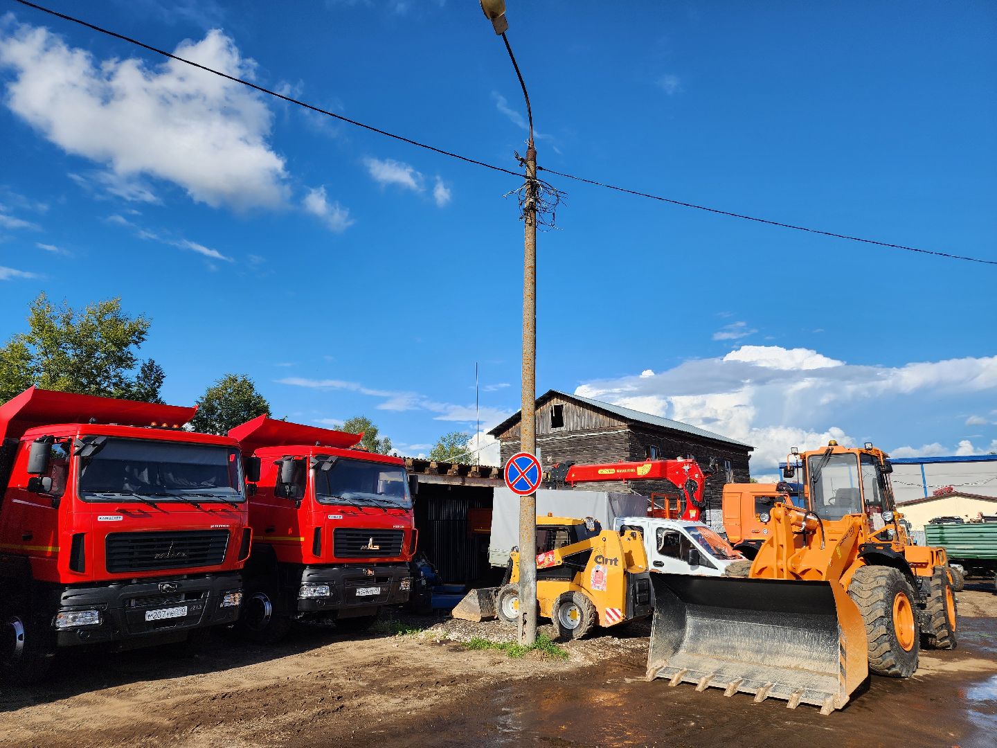 Чехов, МБУ Чеховское благоустройство, спецтехника, дорожные машины, содержание территорий, новая техника,