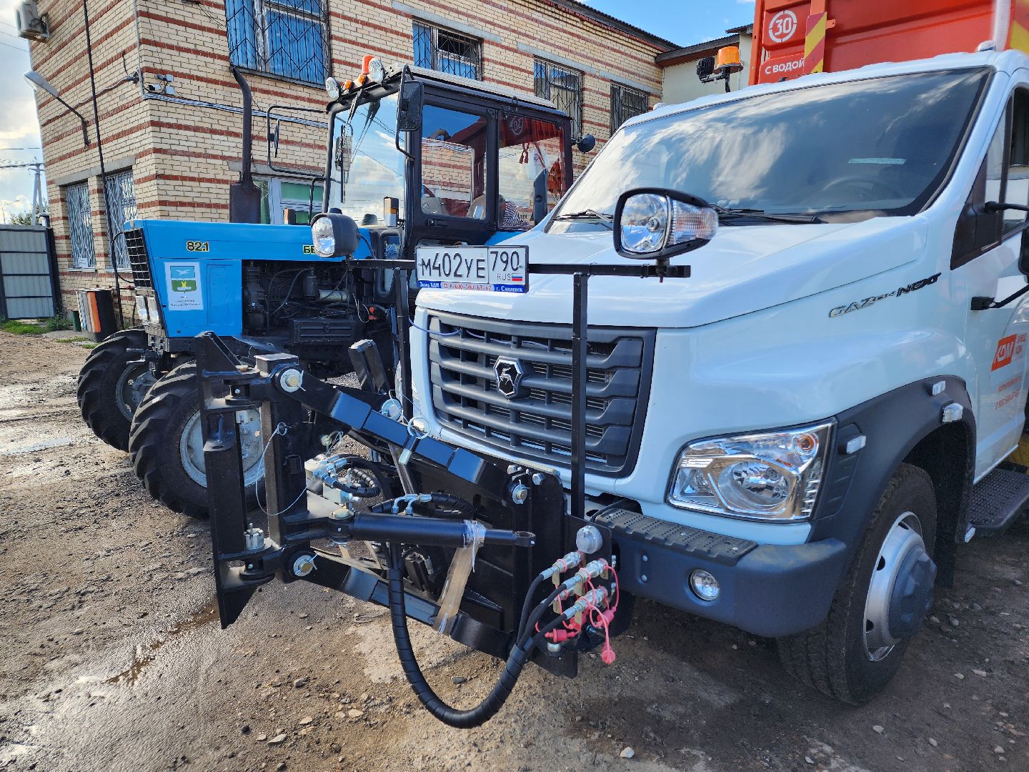 Чехов, МБУ Чеховское благоустройство, спецтехника, дорожные машины, содержание территорий, новая техника,