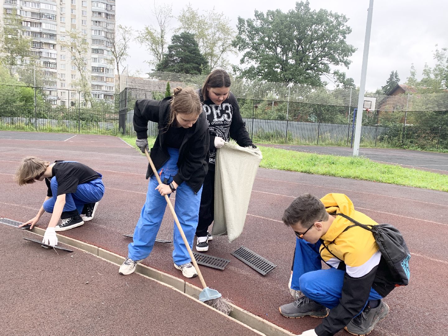 Балашиха, Подмосковье, эколагерь, Уборка мусора,