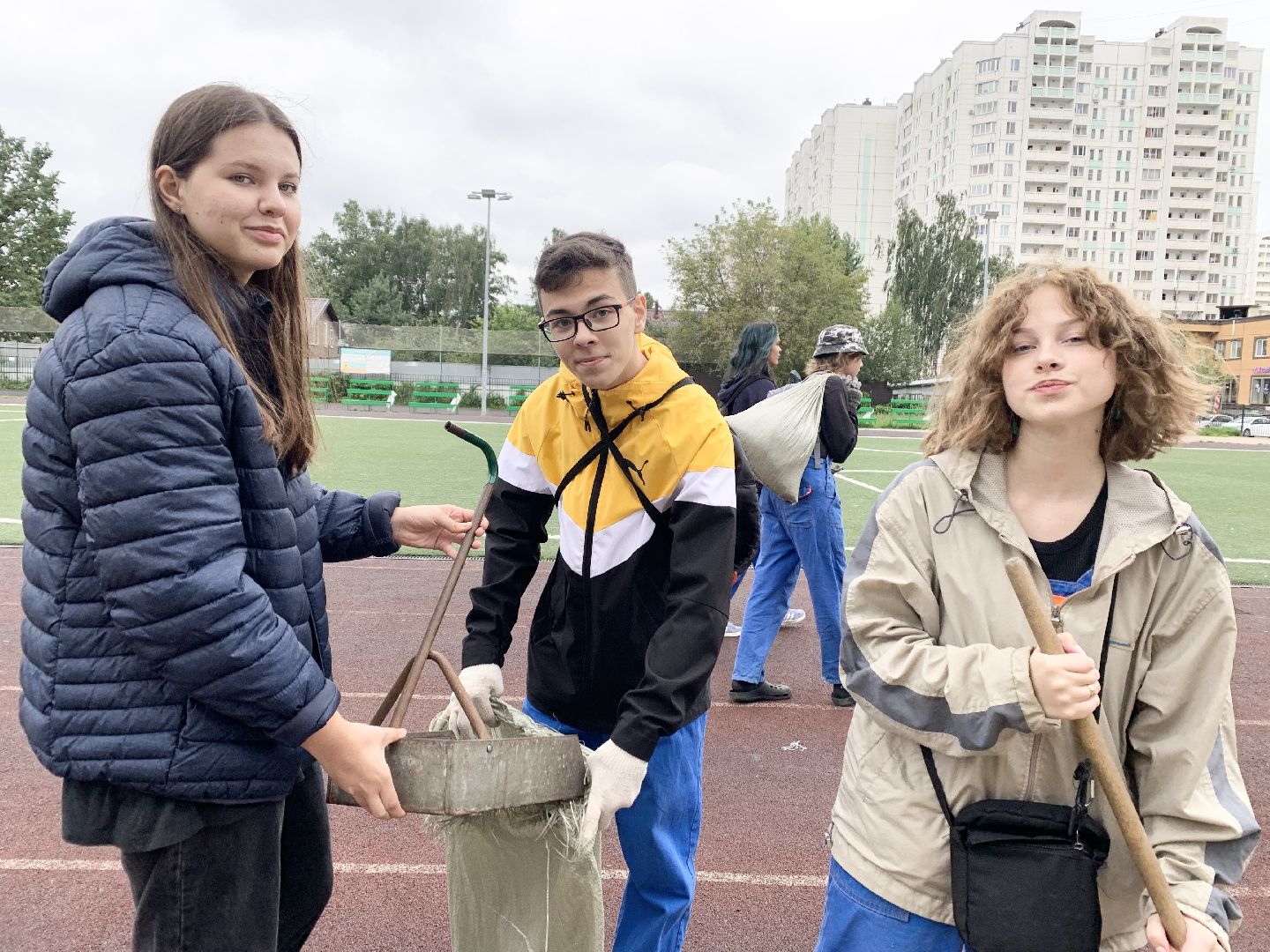 Балашиха, Подмосковье, эколагерь, Уборка мусора,