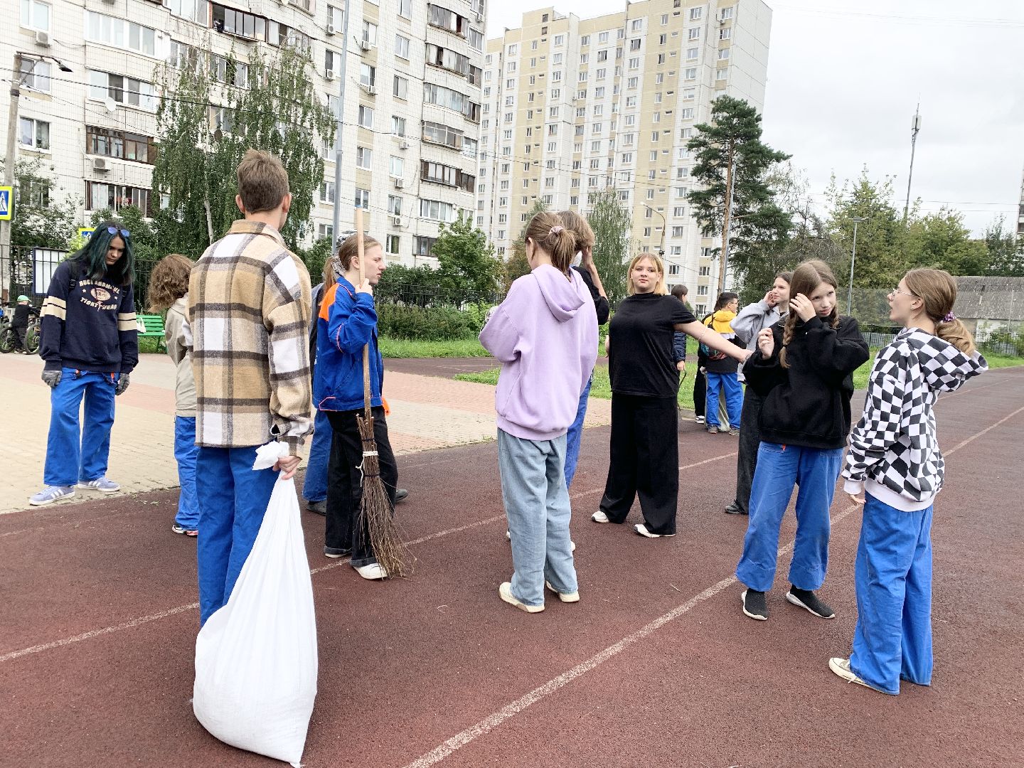 Балашиха, Подмосковье, эколагерь, Уборка мусора,