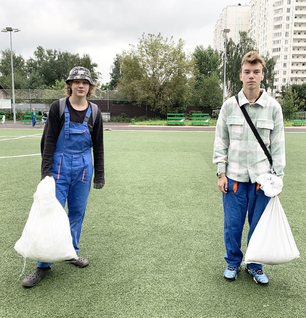 Балашиха, Подмосковье, эколагерь, Уборка мусора,