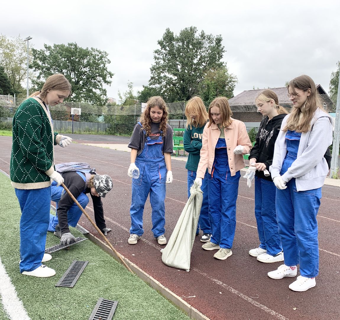 Балашиха, Подмосковье, эколагерь, Уборка мусора,