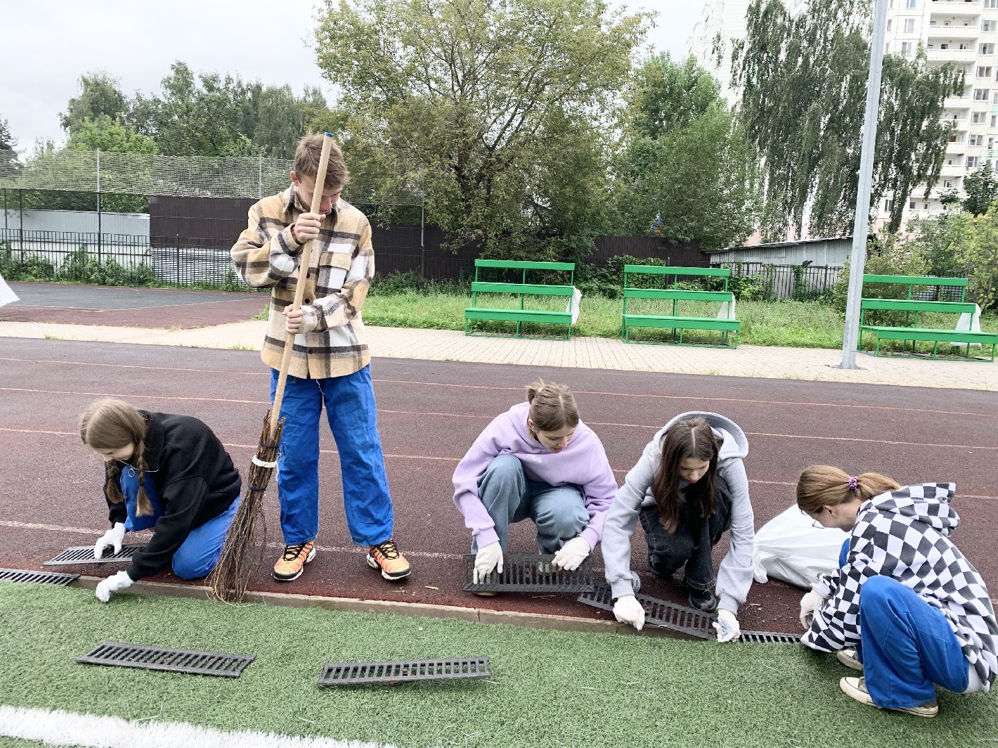 Балашиха, Подмосковье, эколагерь, Уборка мусора,