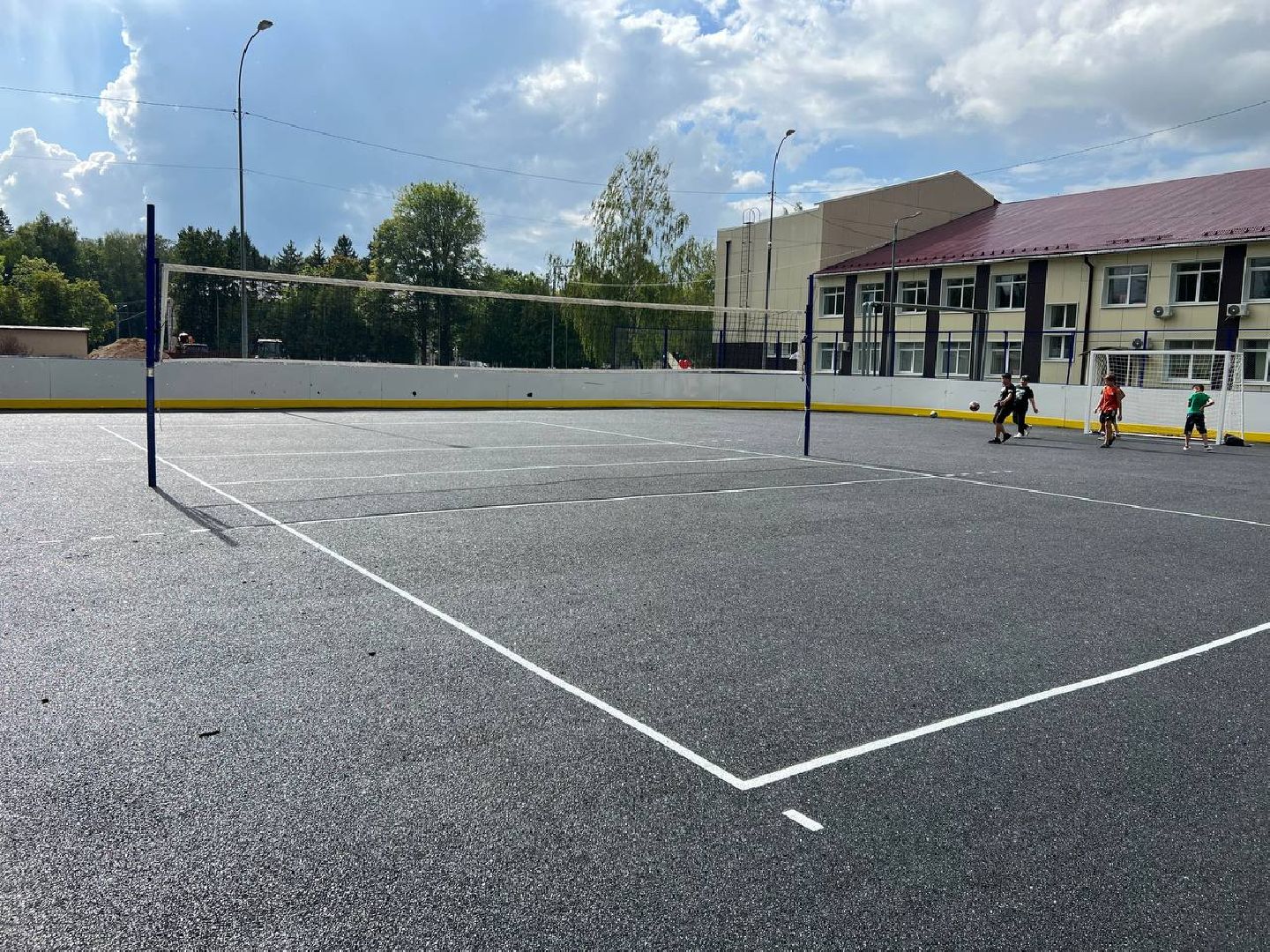 резиновое покрытие, жители, городской округ восход, безопасность,