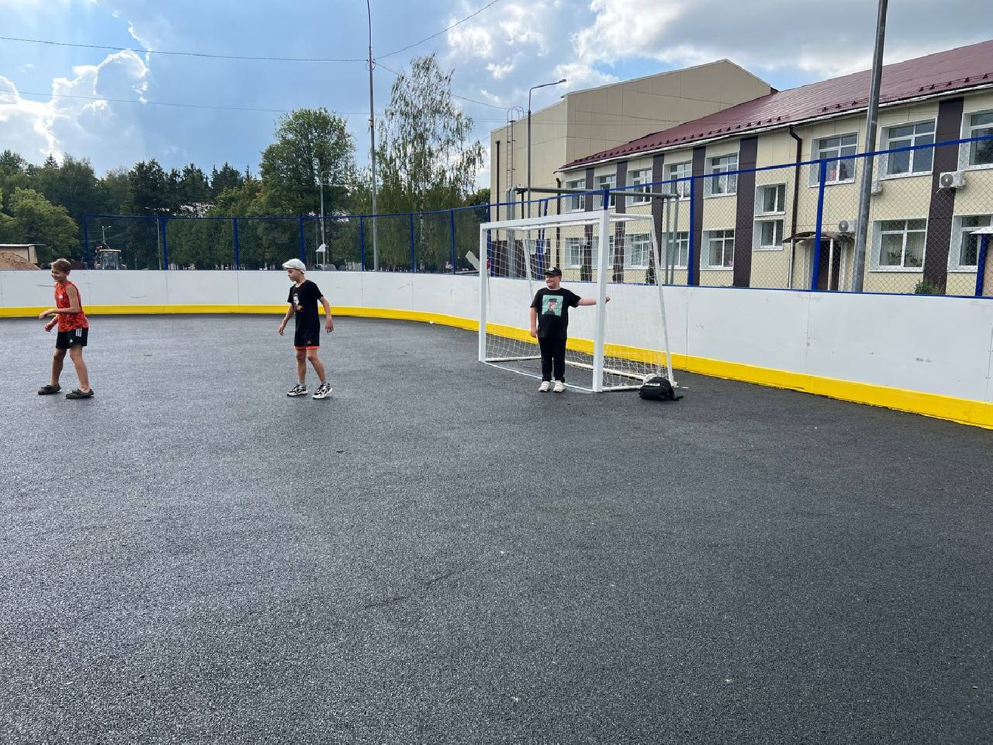 резиновое покрытие, жители, городской округ восход, безопасность,