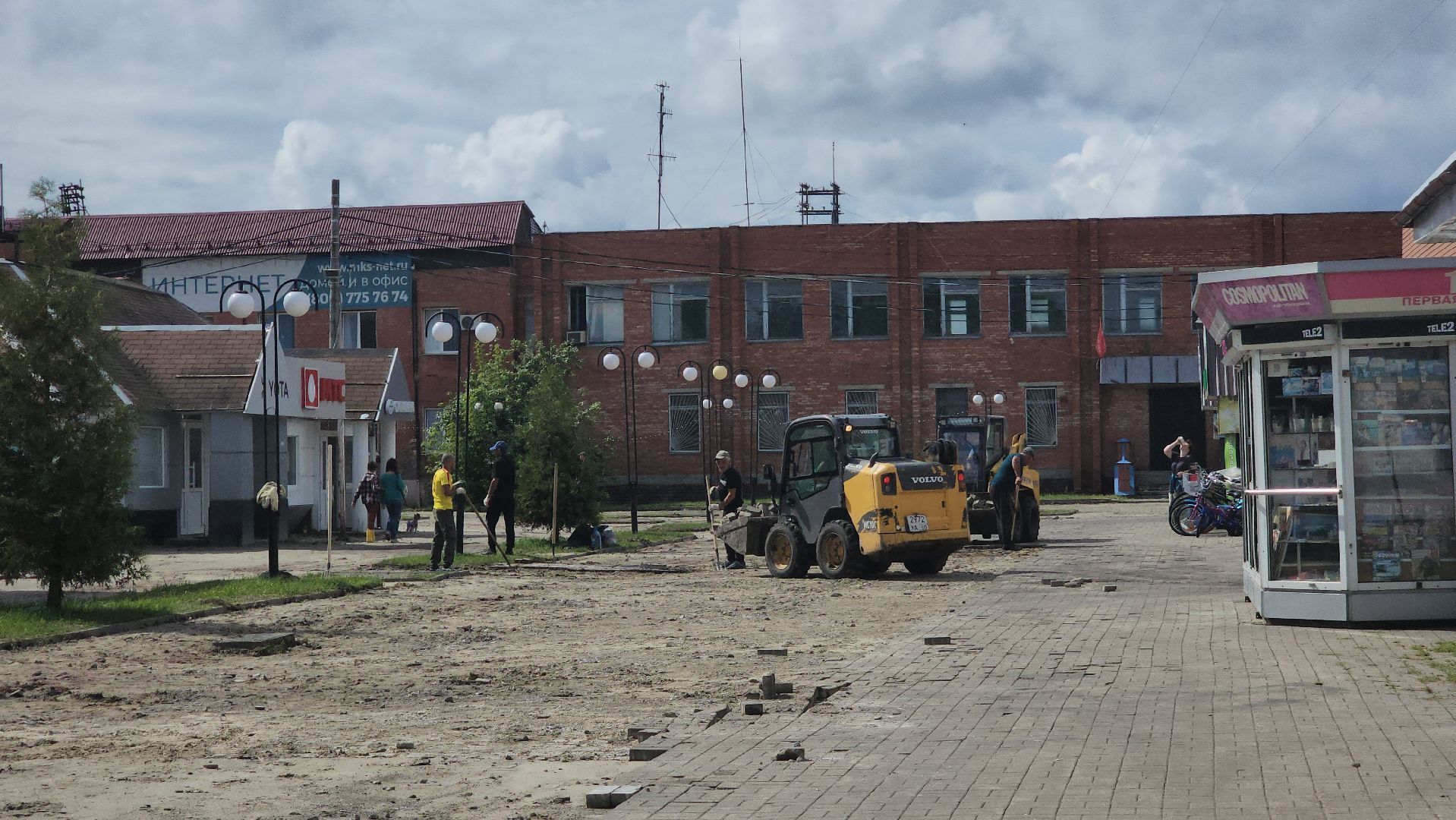 Жители, Электрогорск, Площадь, Благоустройство,Городской округ Павловский Посад, Люди,