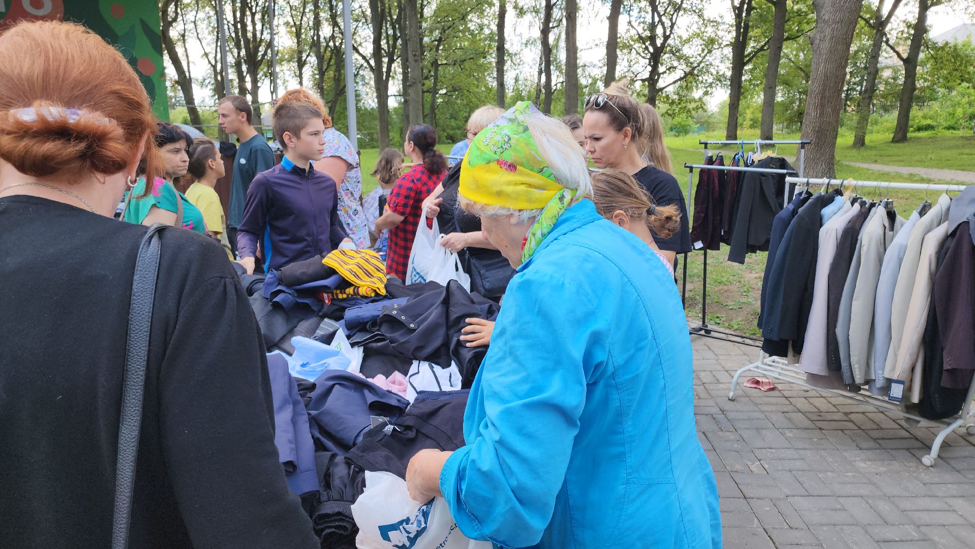 кашира, ожерелье, благотворительная ярмарка, школьная форма, многодетные семьи,