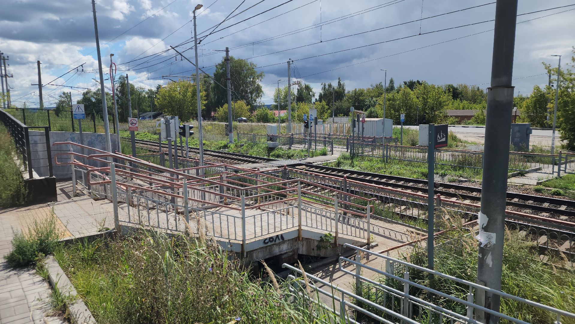 ступино, железная дорога, безопасность движения,