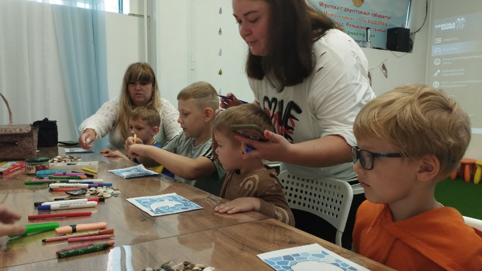 пушкино, дети, дети с овз, интерактивная игра, рыбы, мастер-класс,