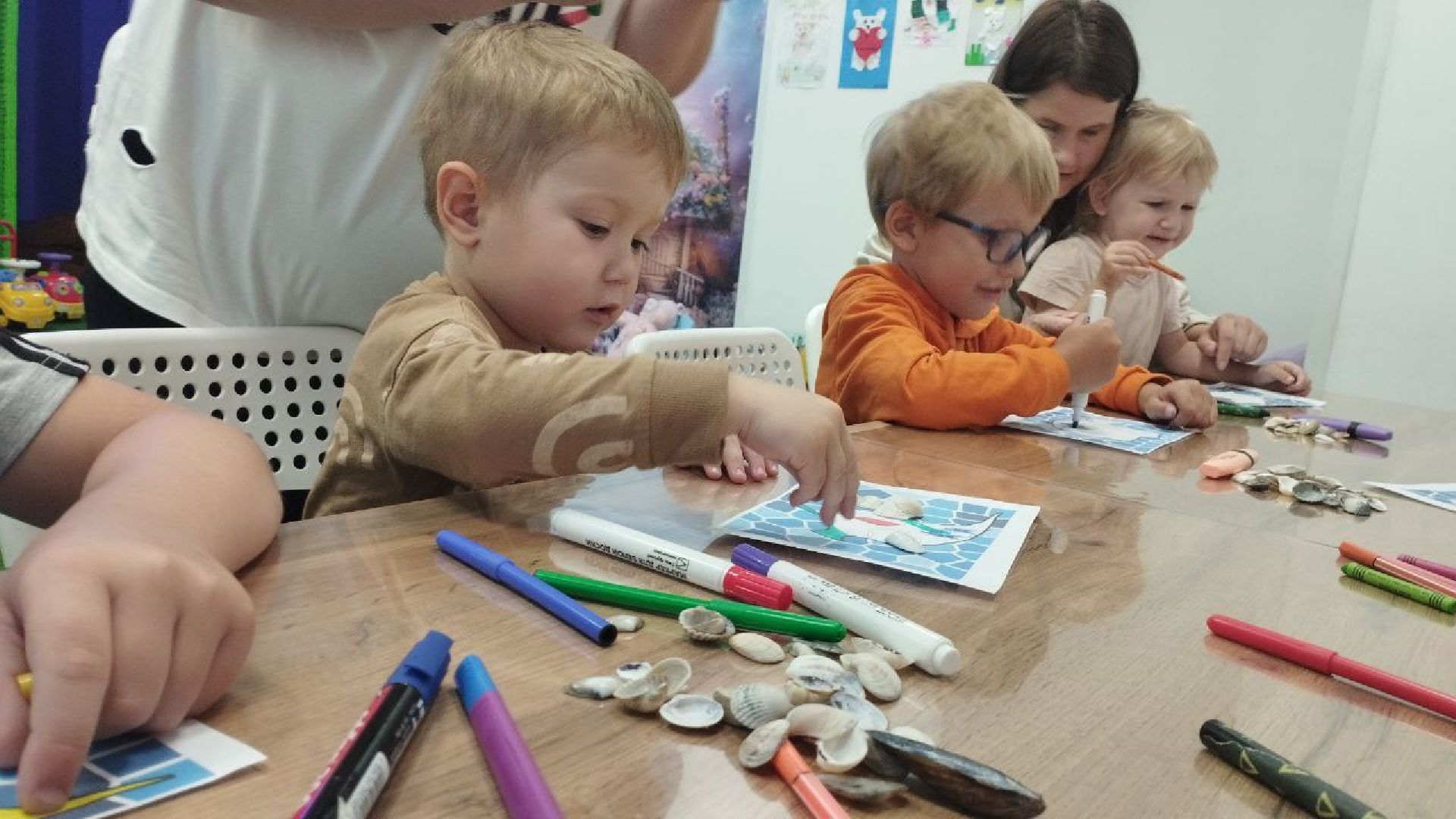 пушкино, дети, дети с овз, интерактивная игра, рыбы, мастер-класс,