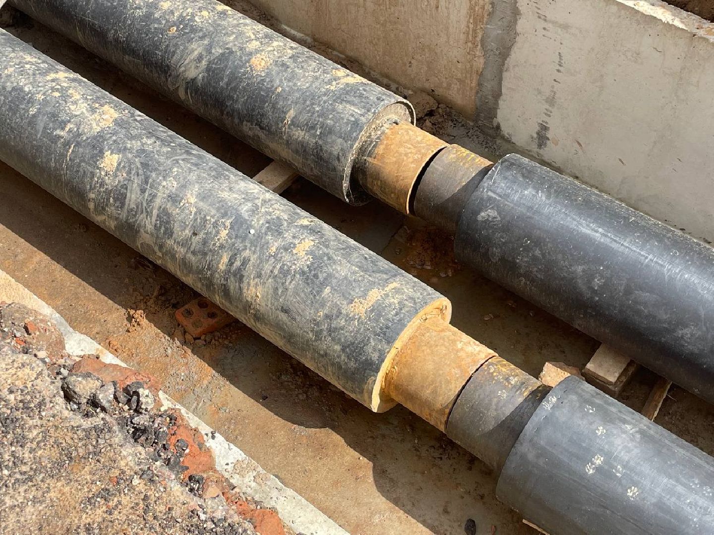 Талдом, Запрудня, Реконструкция теплосетей,