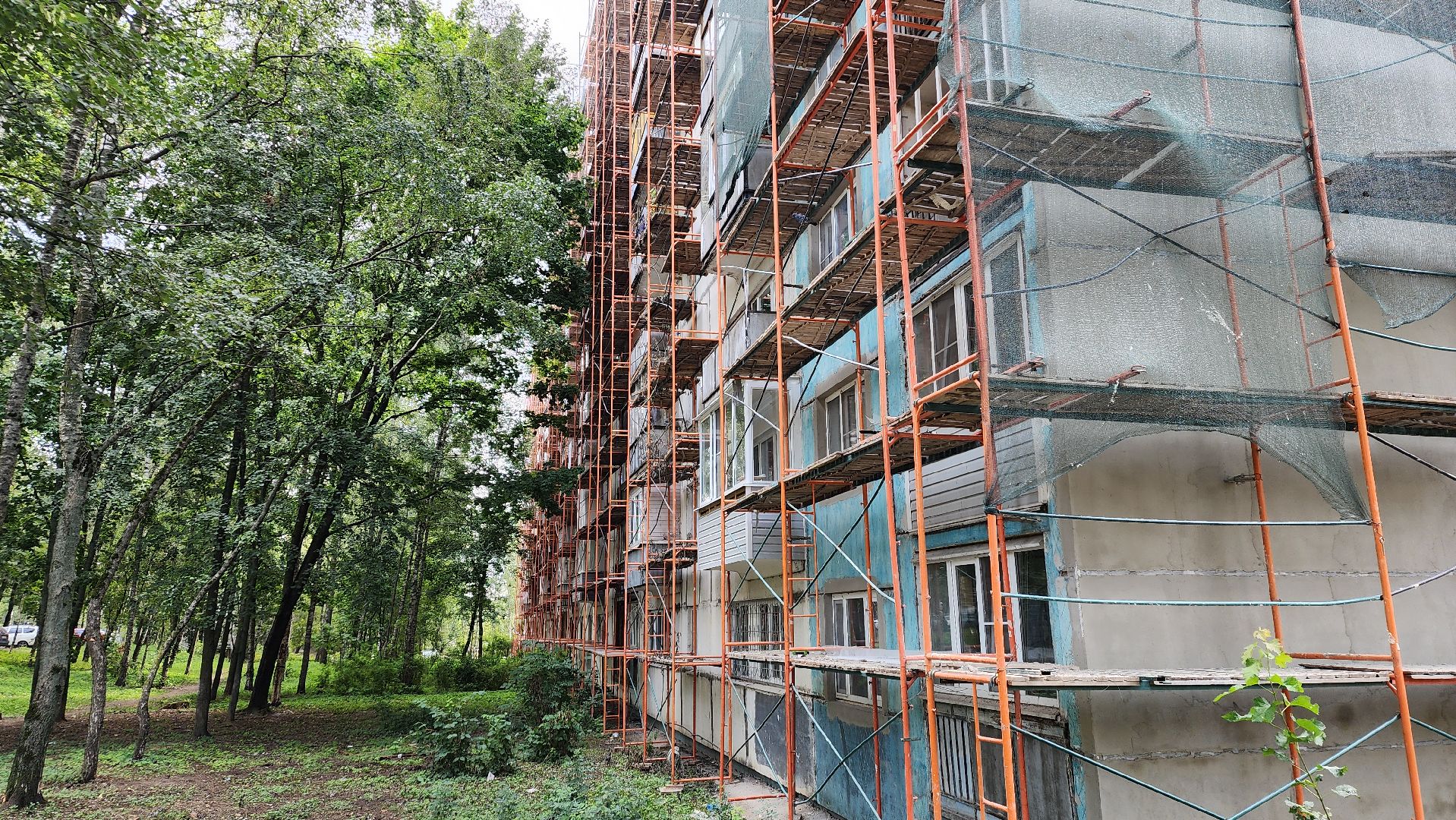 пушкино, ремонт мкд, капремонт, капремонт жилого фонда, крыша, фасадные работы,