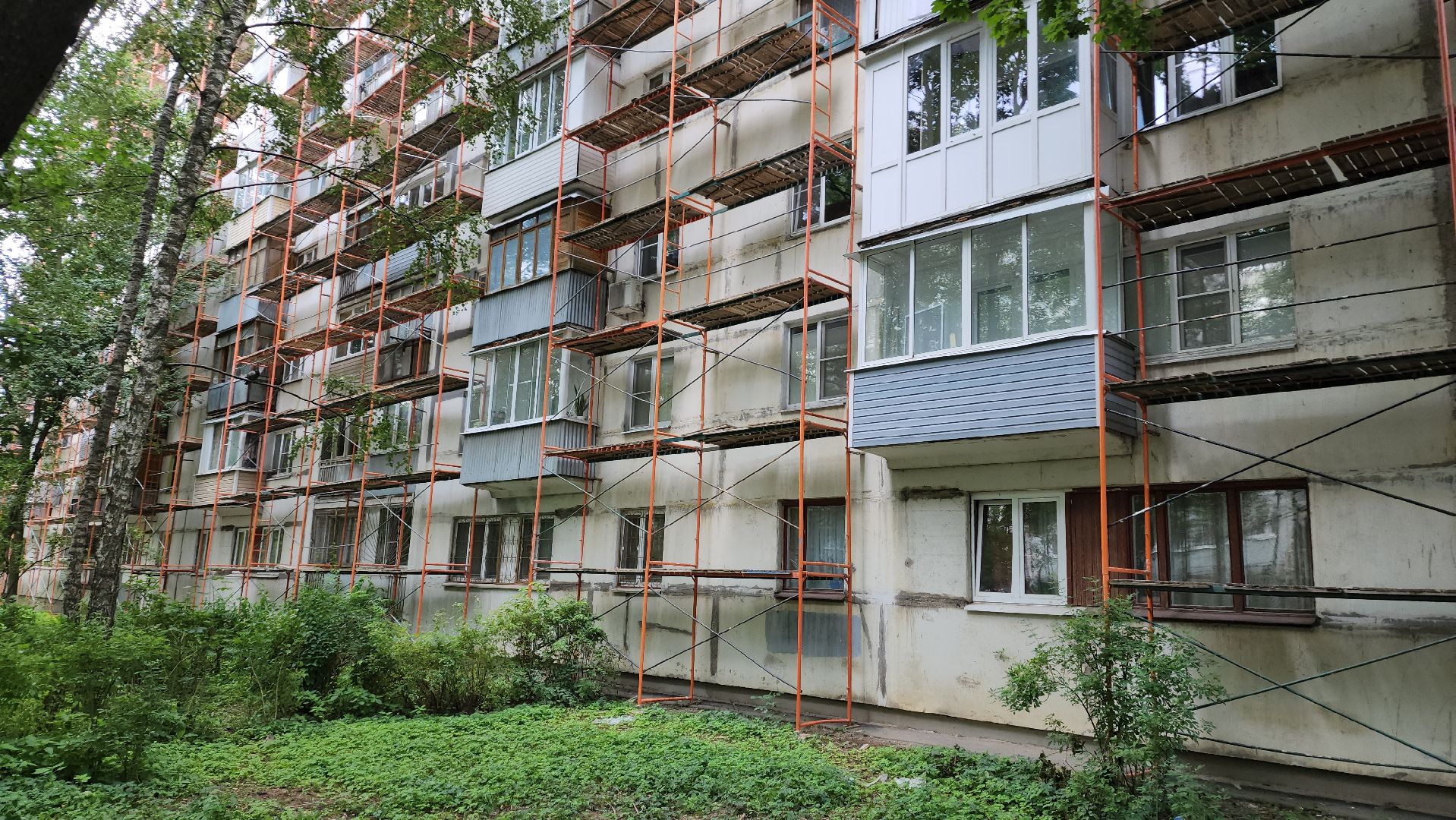 пушкино, ремонт мкд, капремонт, капремонт жилого фонда, крыша, фасадные работы,