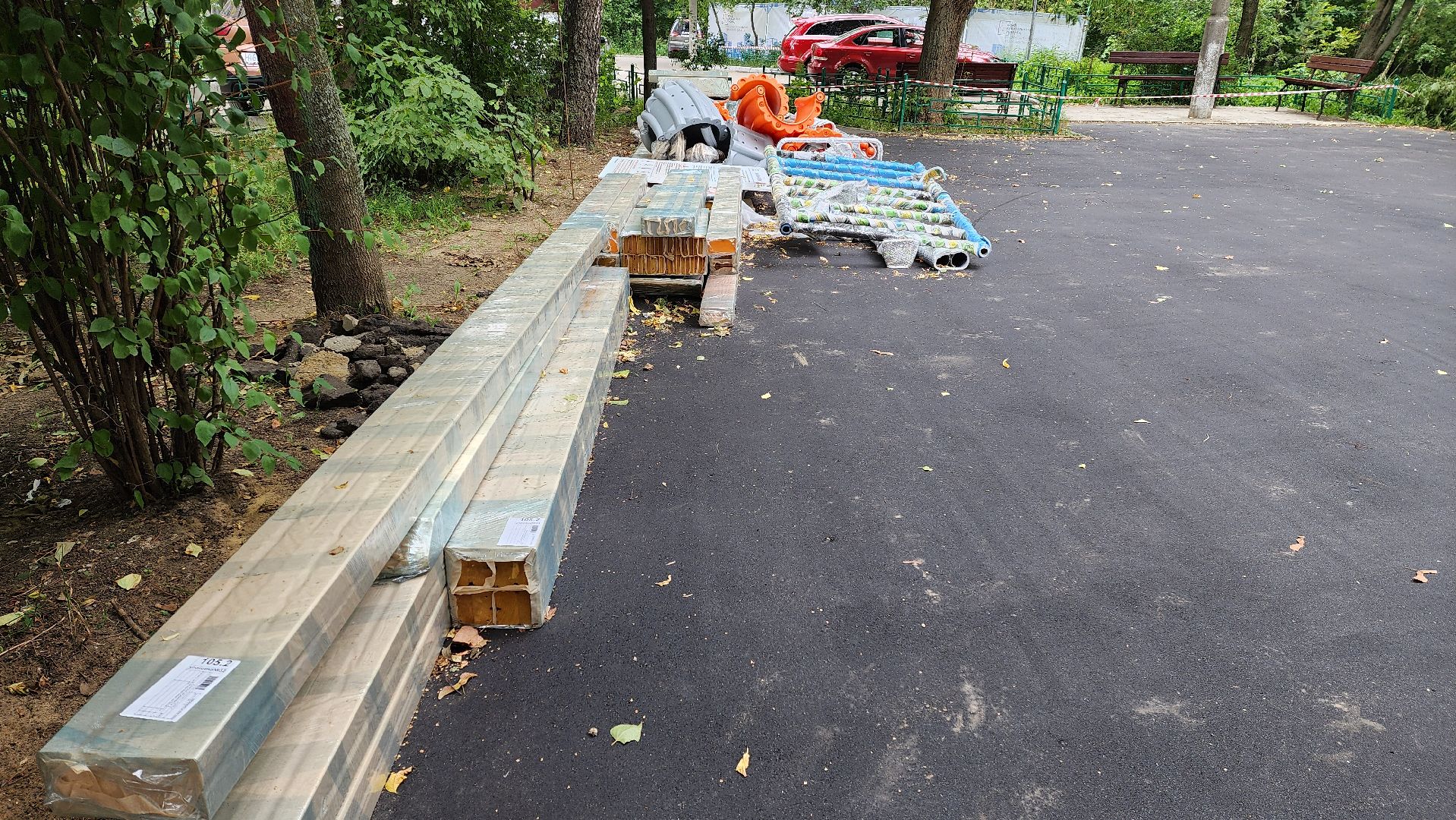 модернизация детских площадок, благоустройство, новые игровые формы,