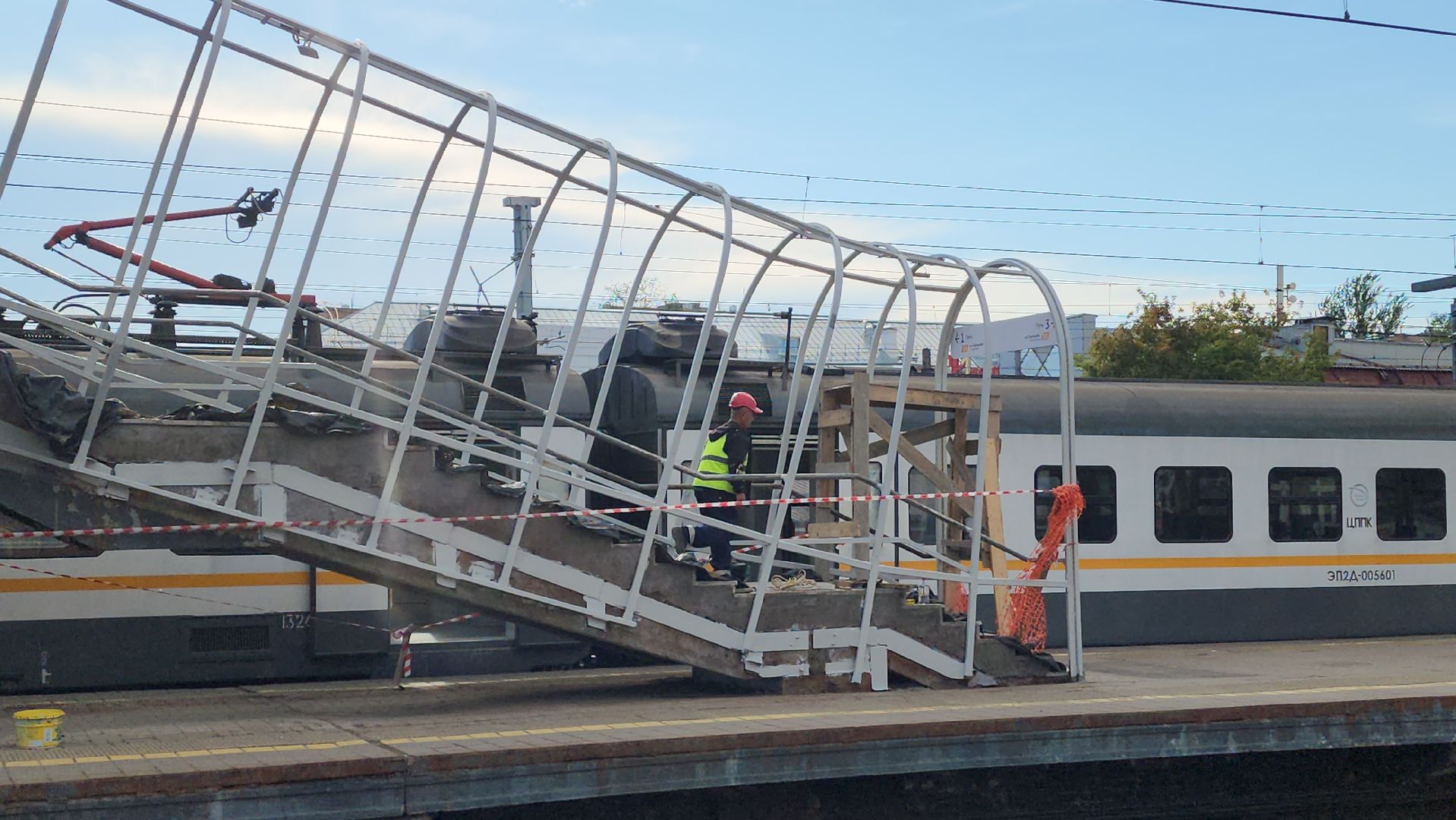 Мост, Ржд, Лобня, Станция Лобня, Ремонт,