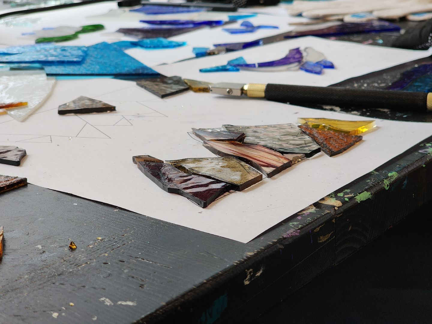 Черноголовка, мастер класс, Витражные стекла, Общество,