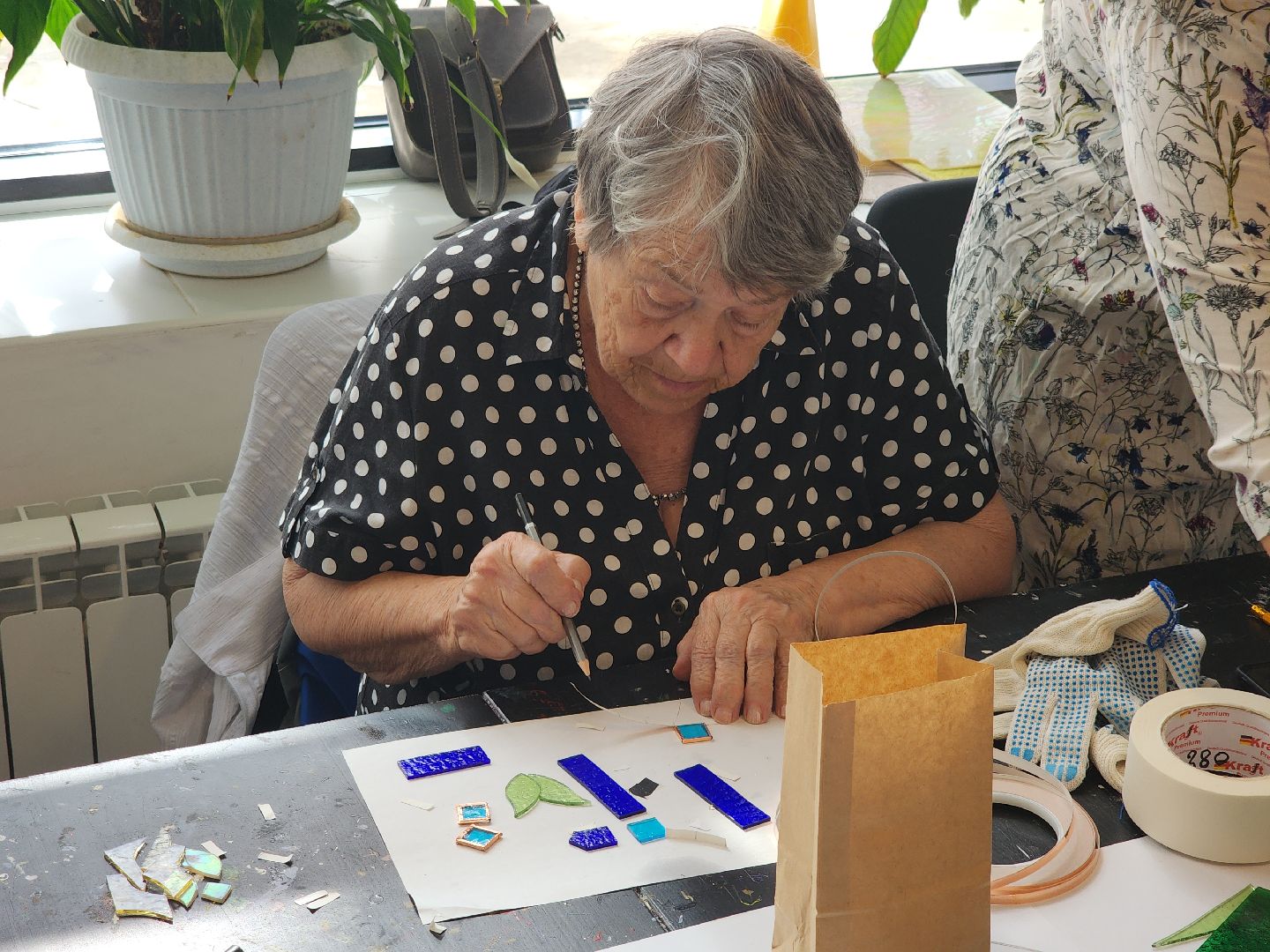 Черноголовка, мастер класс, Витражные стекла, Общество,