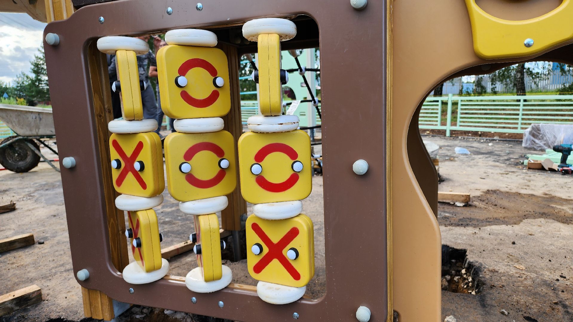 кашира, кокино, новая детская площадка, благоустройство, детский игровой комплекс,