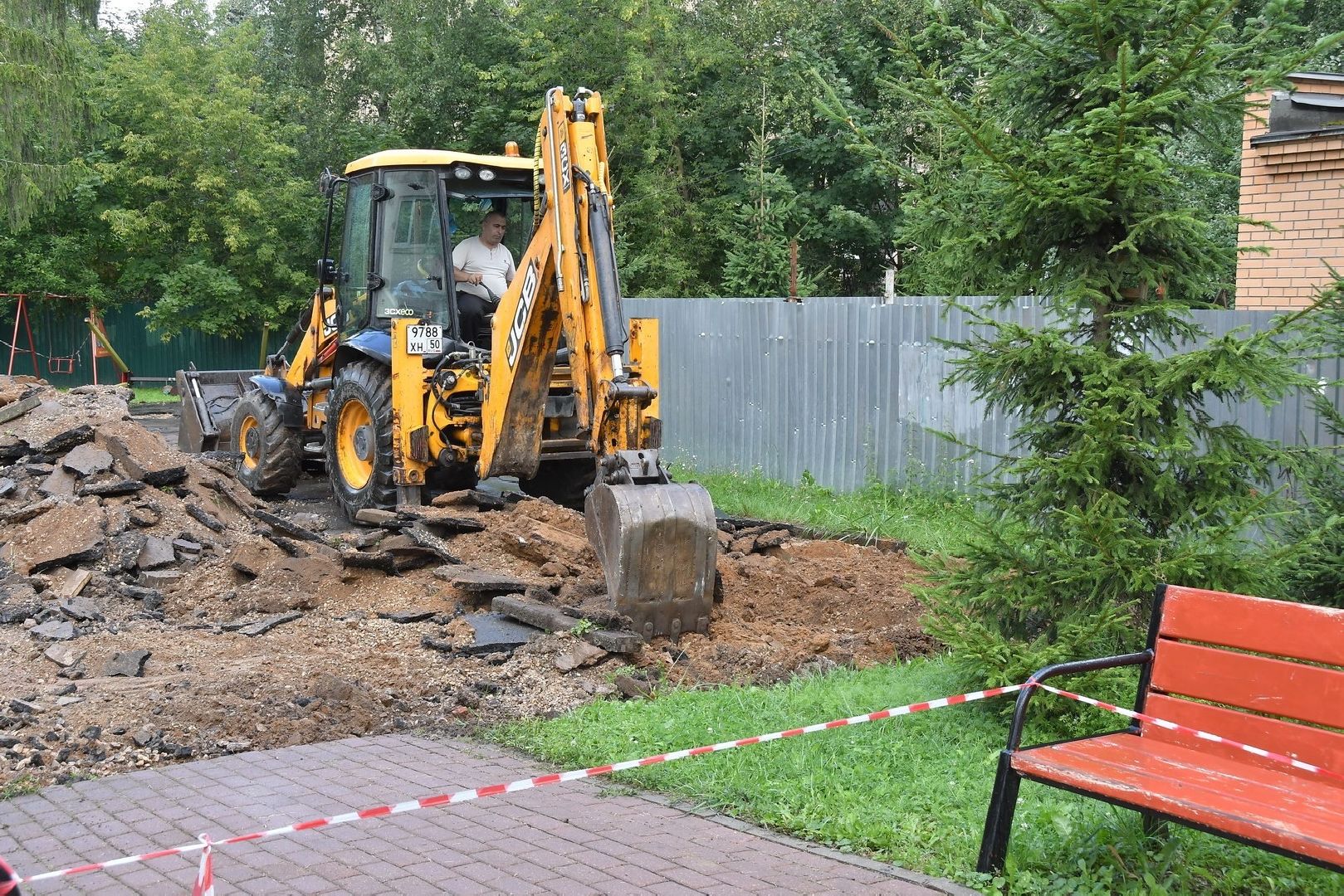 благоустройство территории, комплексное благоустройство двора, власиха благоустройство территории, новая детская площадка, игровой комплекс Власиха,