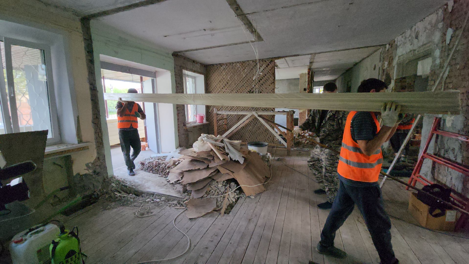 серпухов, центр профориентации молодежи, улица парковая, капитальный ремонт, трудоустройство,