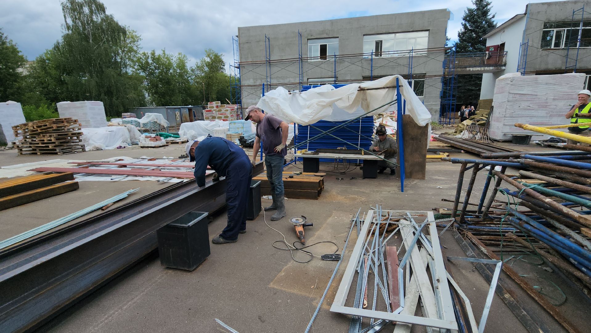 серпухов, поселок пролетарский, детский сад, капитальный ремонт, пожарные лестницы,