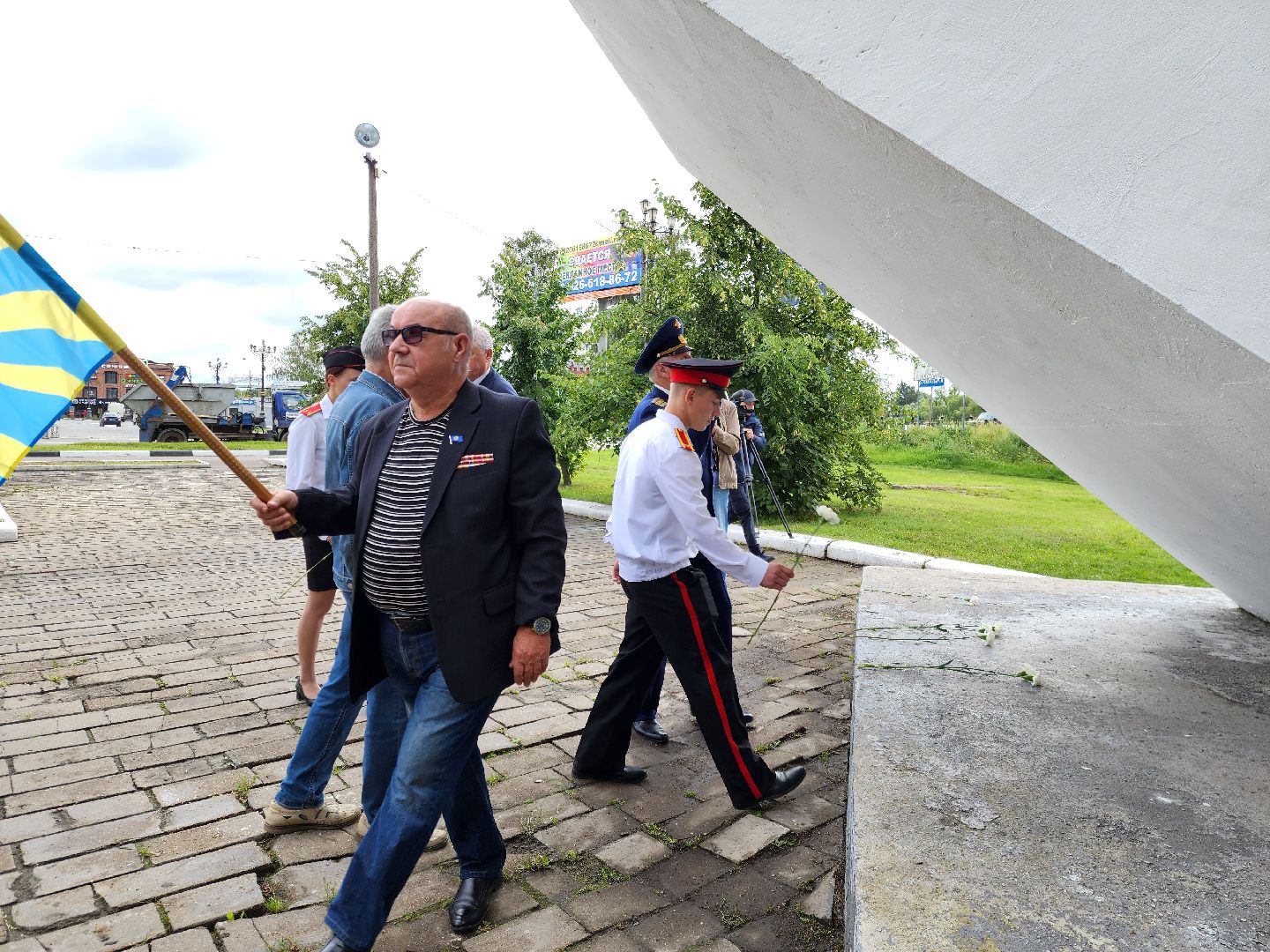 ногинск, общество, жители, день военно-воздушных сил, память, памятник, возложение цветов,