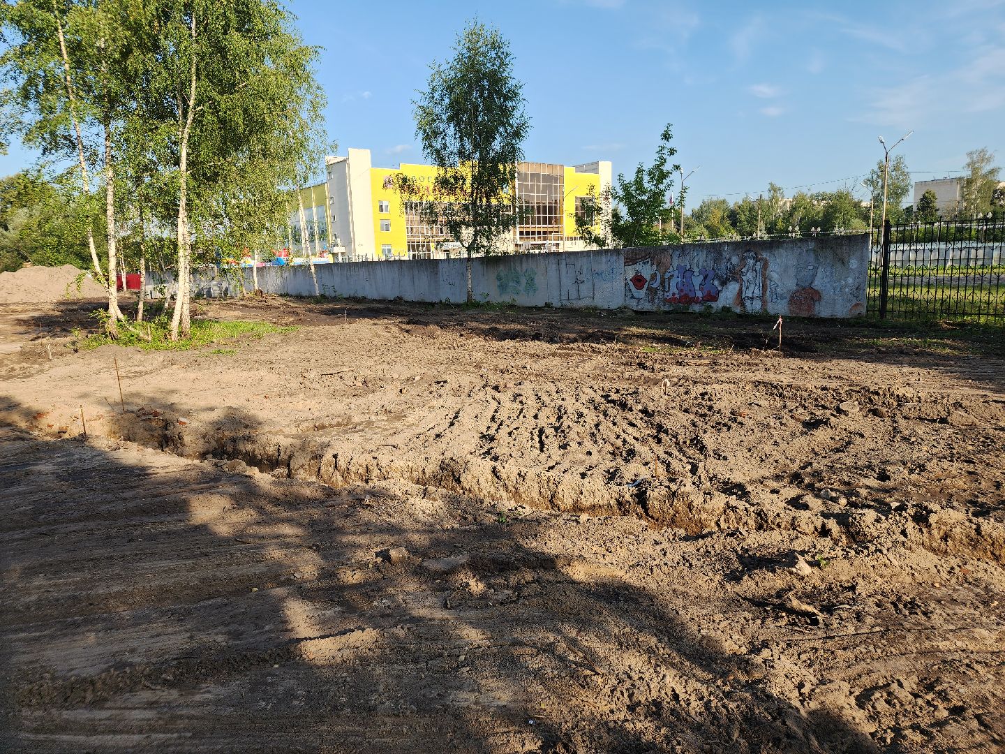 благоуйстройство, орехово-зуевский округ, куровское, Детский сквер,