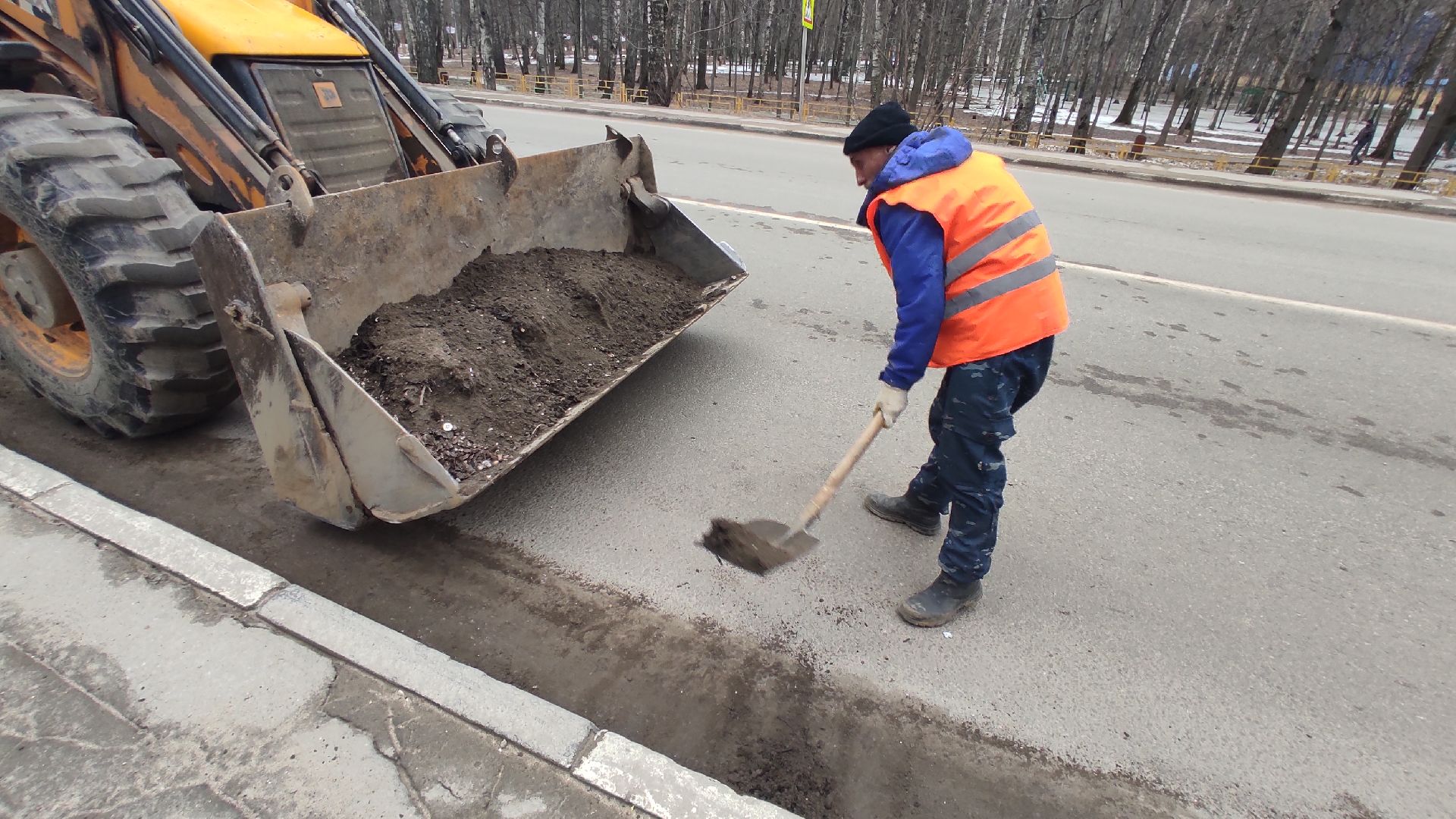 Лобня, дороги, благоустройство