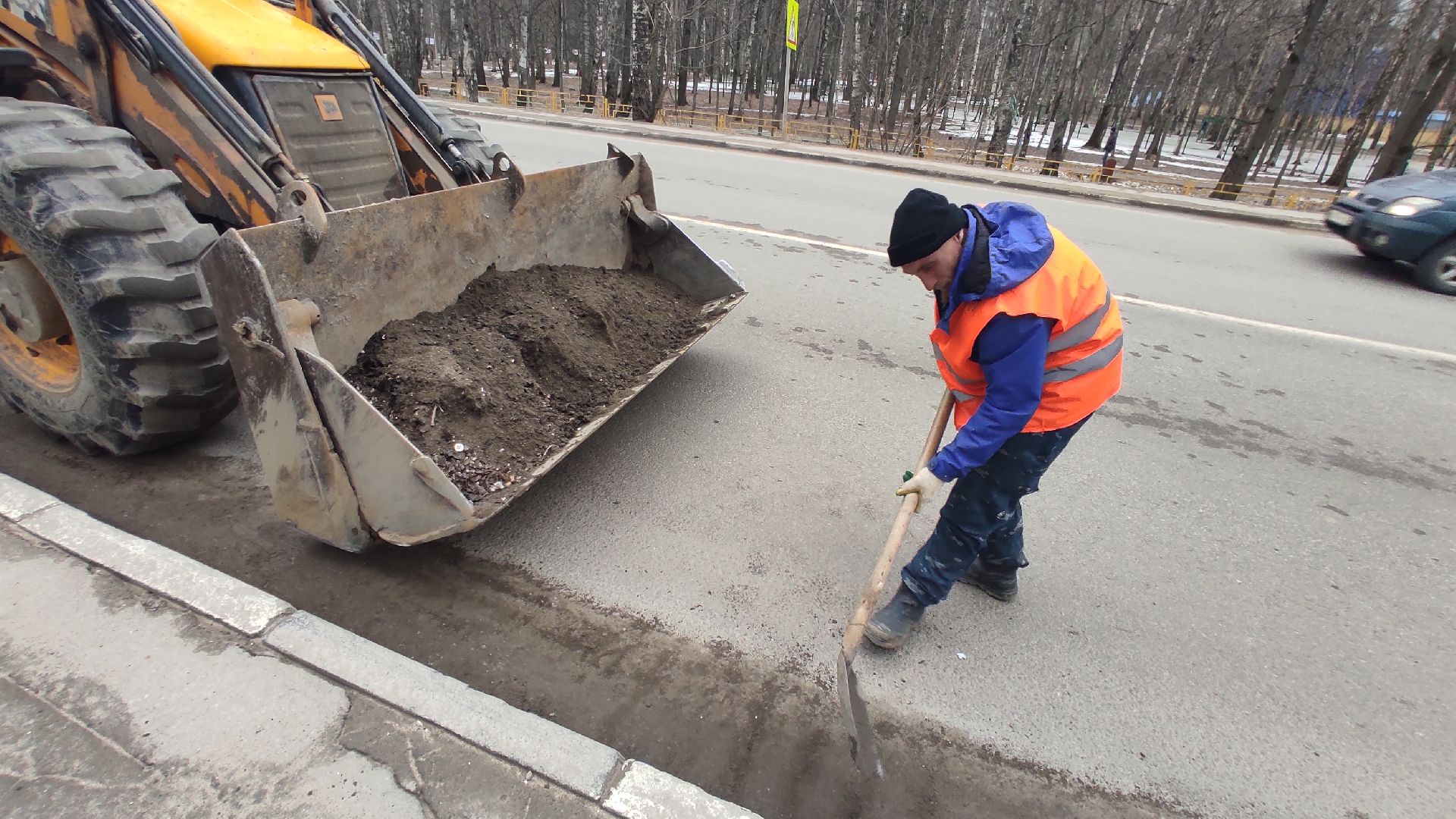 Лобня, дороги, благоустройство